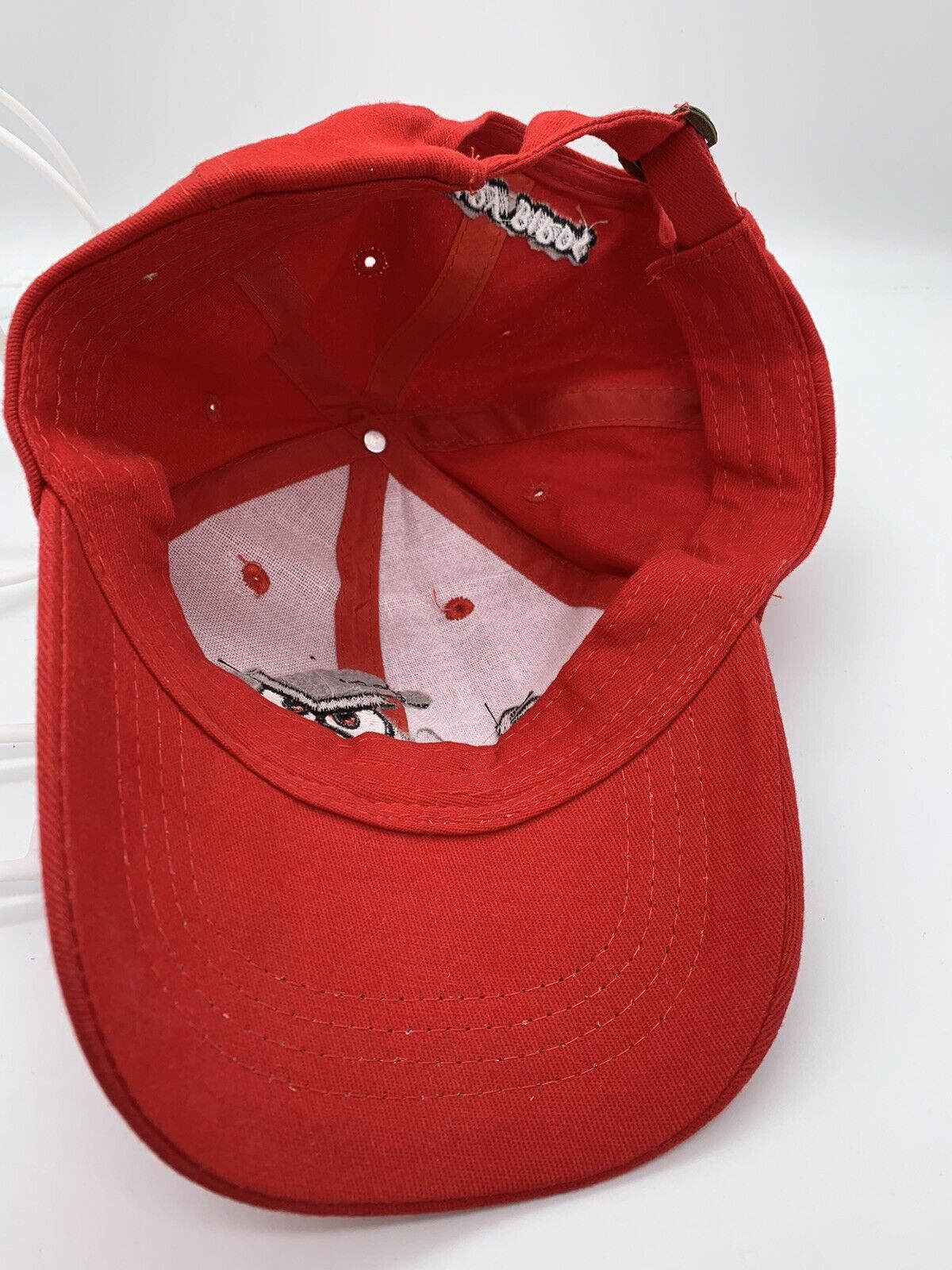 Youth Angry Birds Red Cotton Adjustable Strapback Casual Cap Baseball Teen Hat