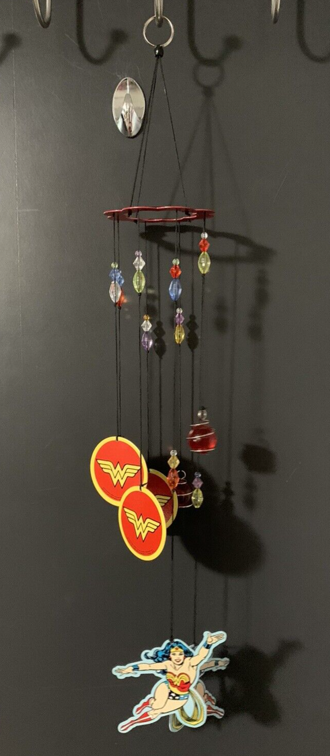 DC Comics Wonder Women Wind Chime Outdoor Garden Windchime 2 Ft Outdoor Indoor