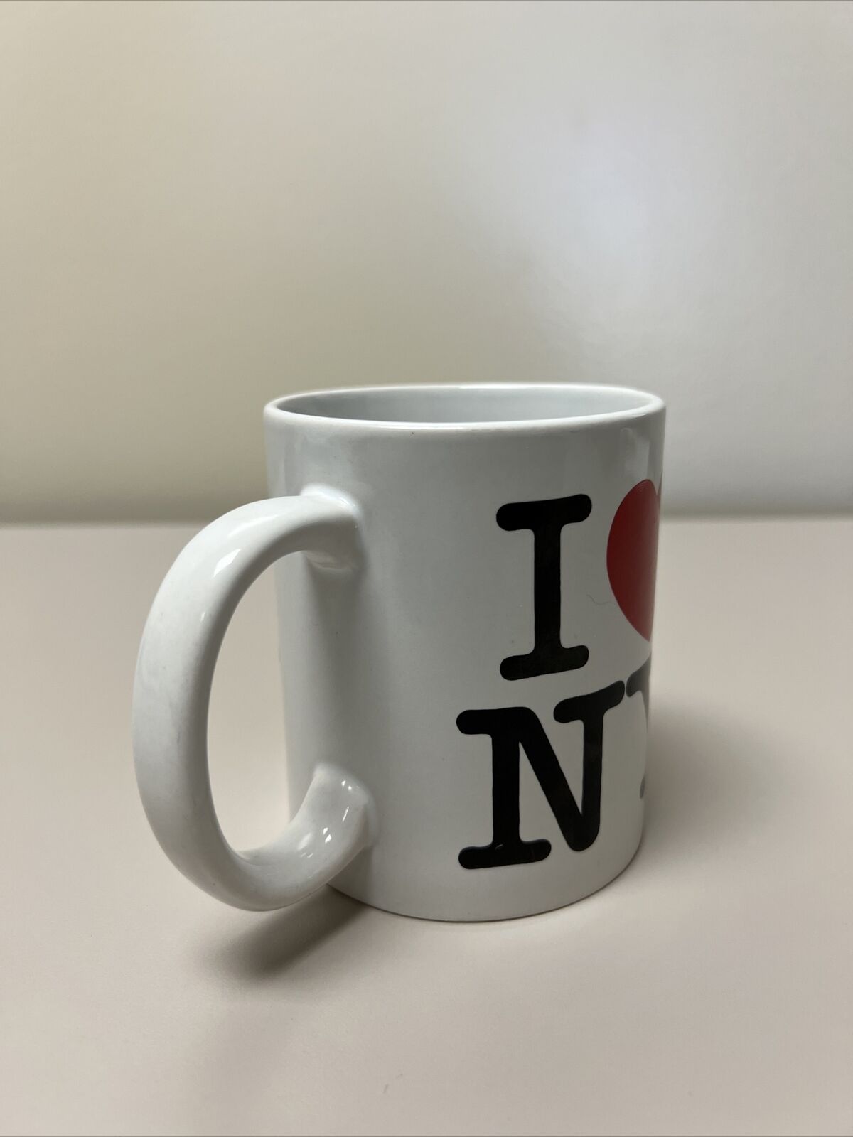 I Love NY Mug*White Ceramic*Souvenir Mug*Pre-Owned* Standard 11oz Size