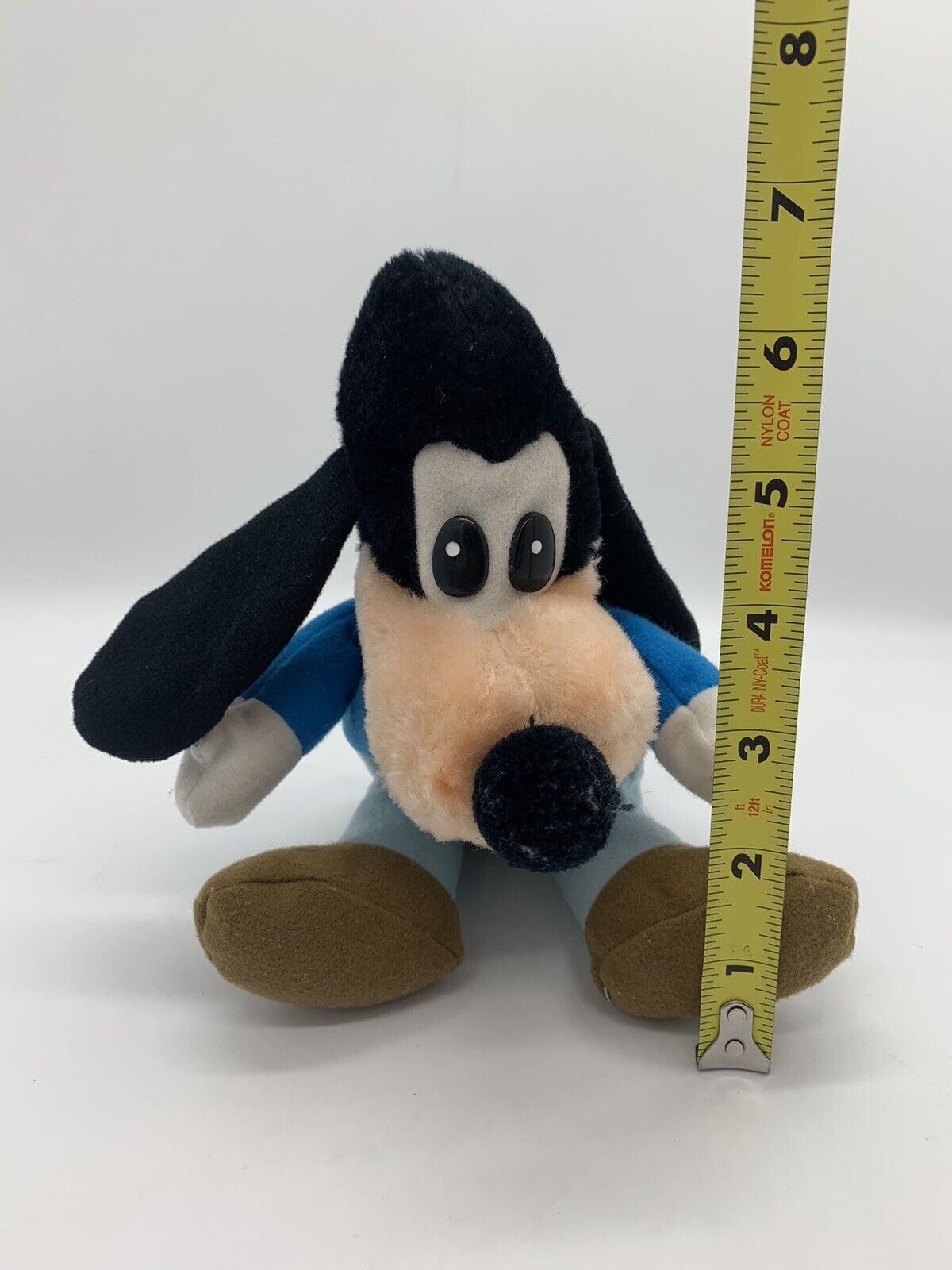 Vintage Walt Disney Mickey's Christmas Carol 1984 Plush Character Goofy Blue