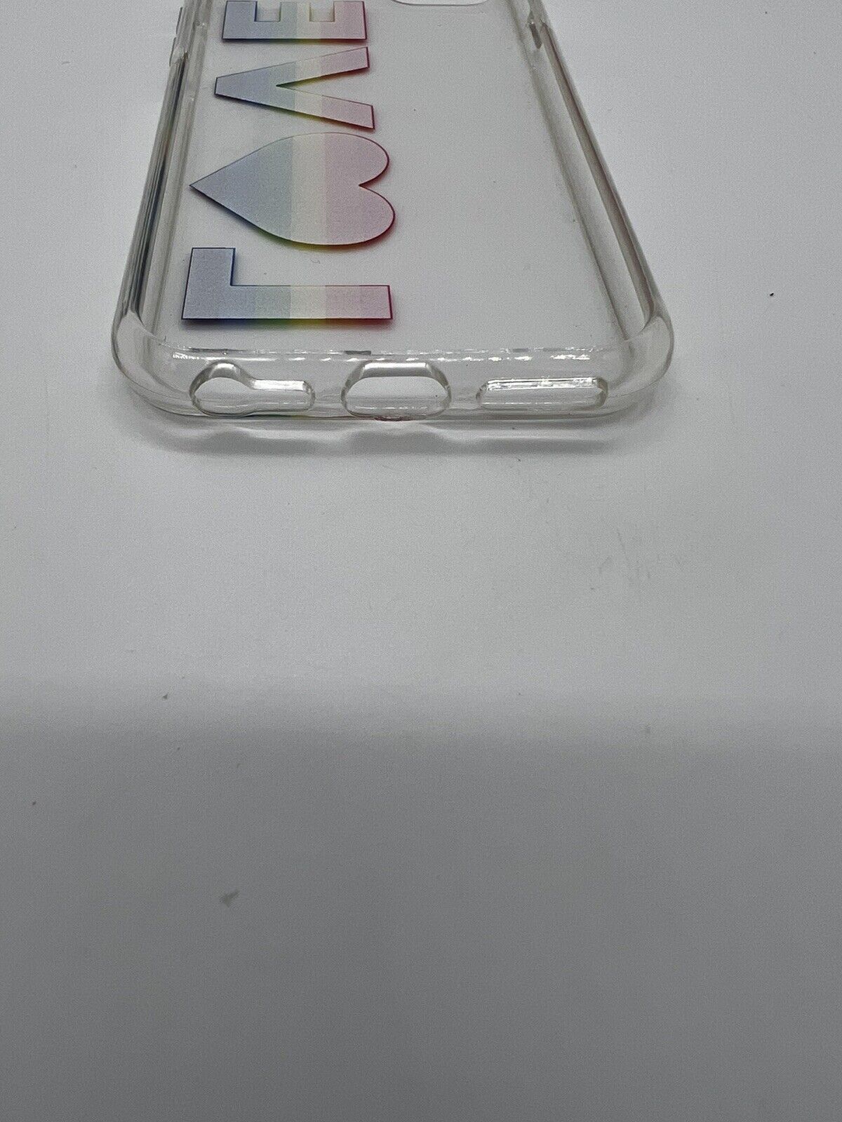 RAINBOW LOVE CUTE NEW PHONE CASE COVER FITS APPLE IPHONE MODEL 6 7 8 SE Pride