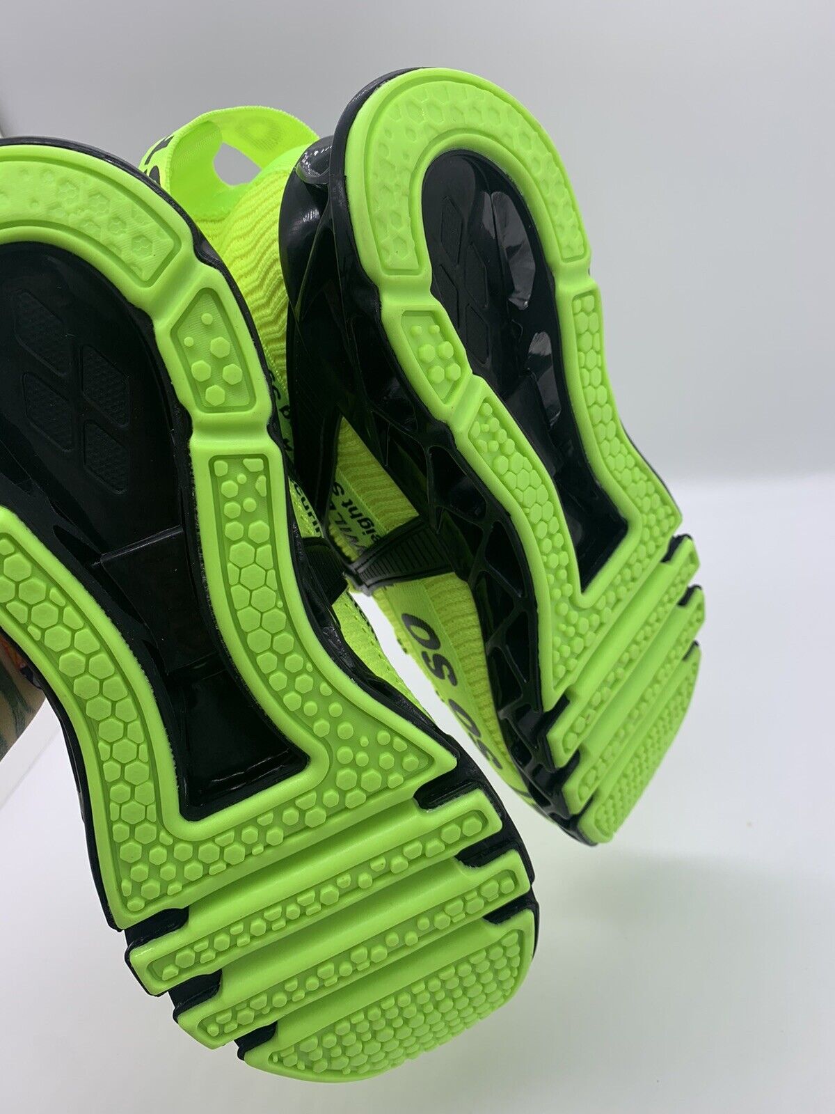 Just So So Women's Running Athletic Shoes Fluorescent Green Black US 7/EU 40