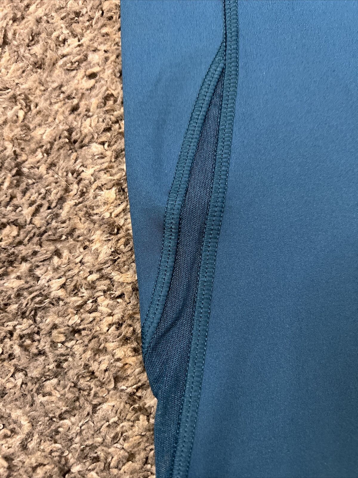 ALL IN MOTION 1x woman's waistband teal pants New W/O Tags