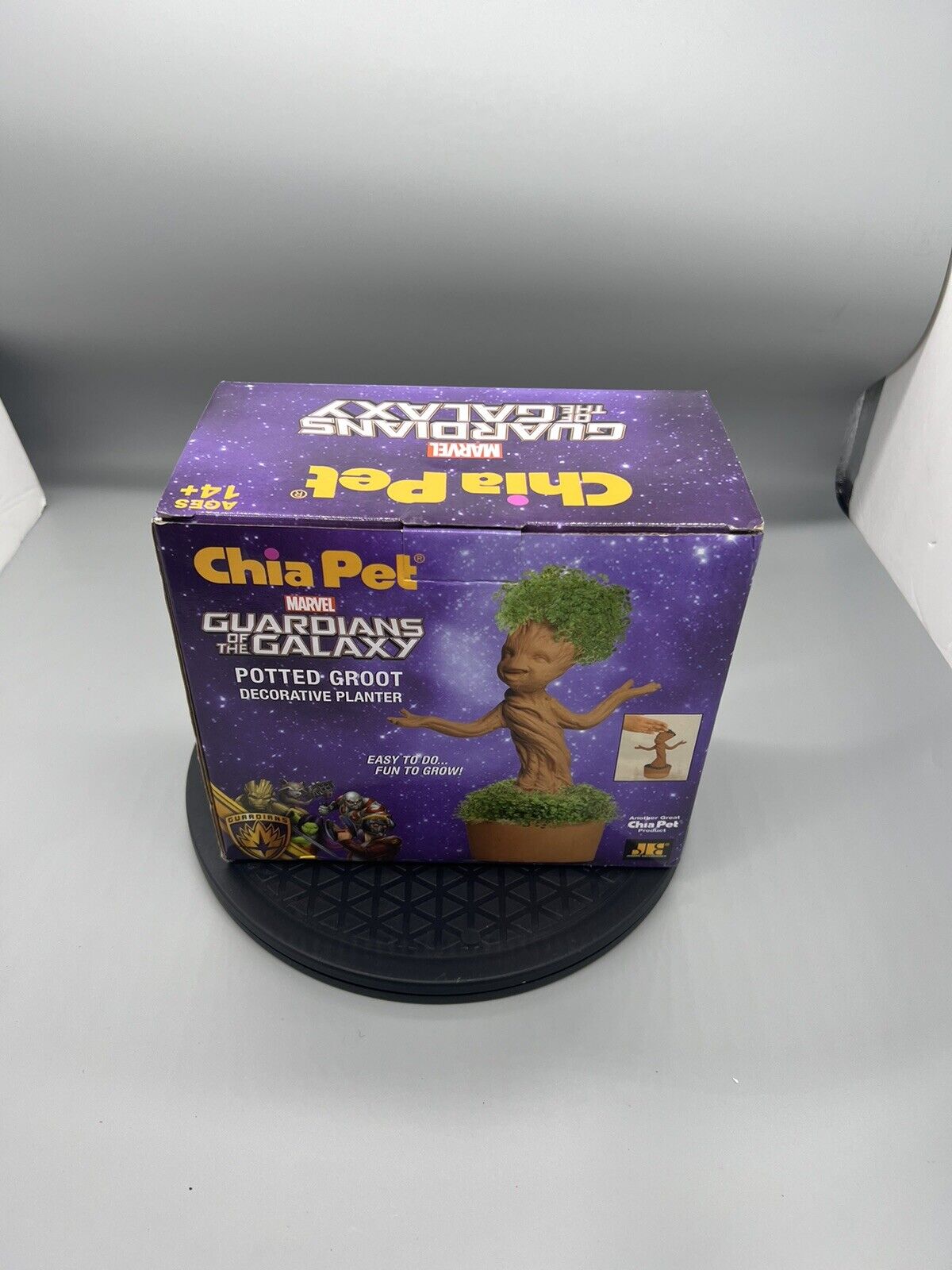 Chia Pet Marvel Guardians of the Galaxy Potted Groot Decorative Planter New