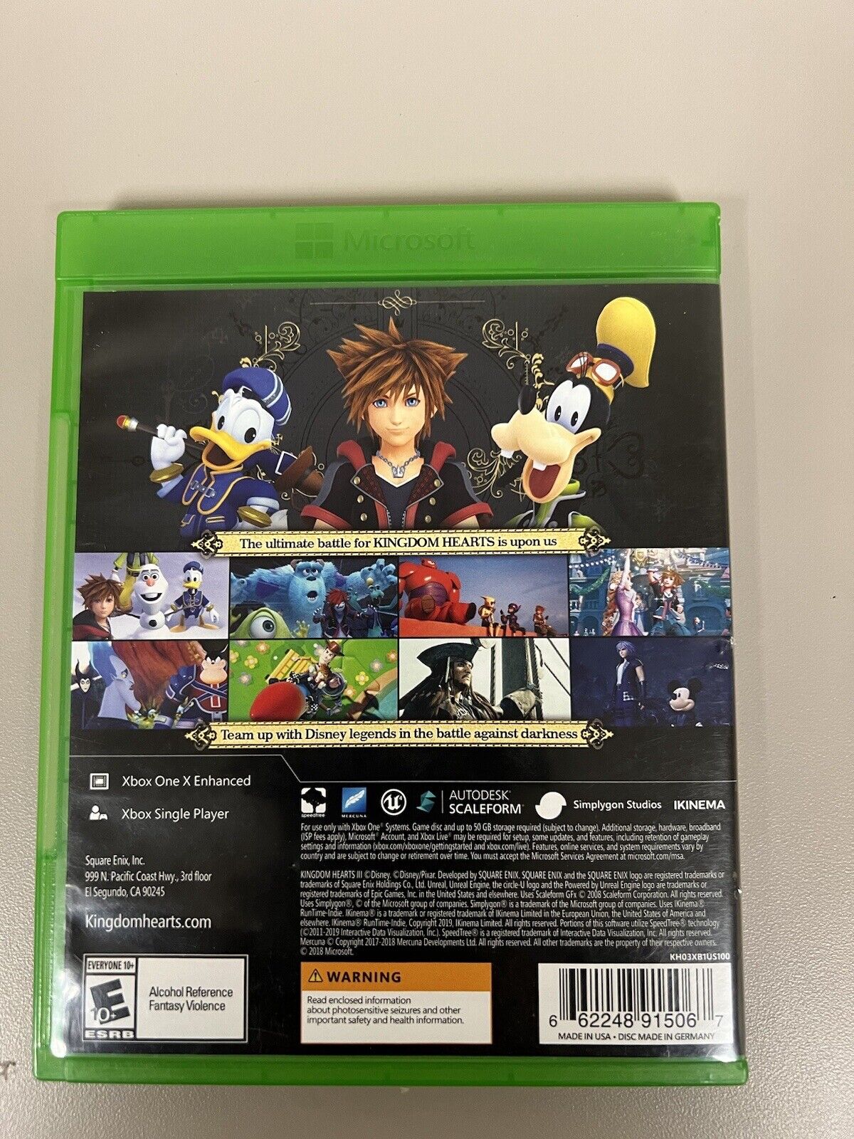 Kingdom Hearts III - Microsoft Xbox One