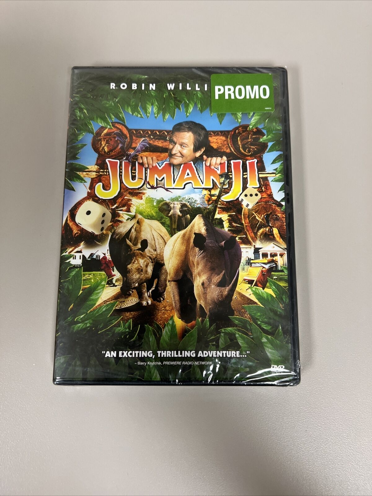 Jumanji - Robin Williams (Promo DVD, 2017) Brand New Sealed