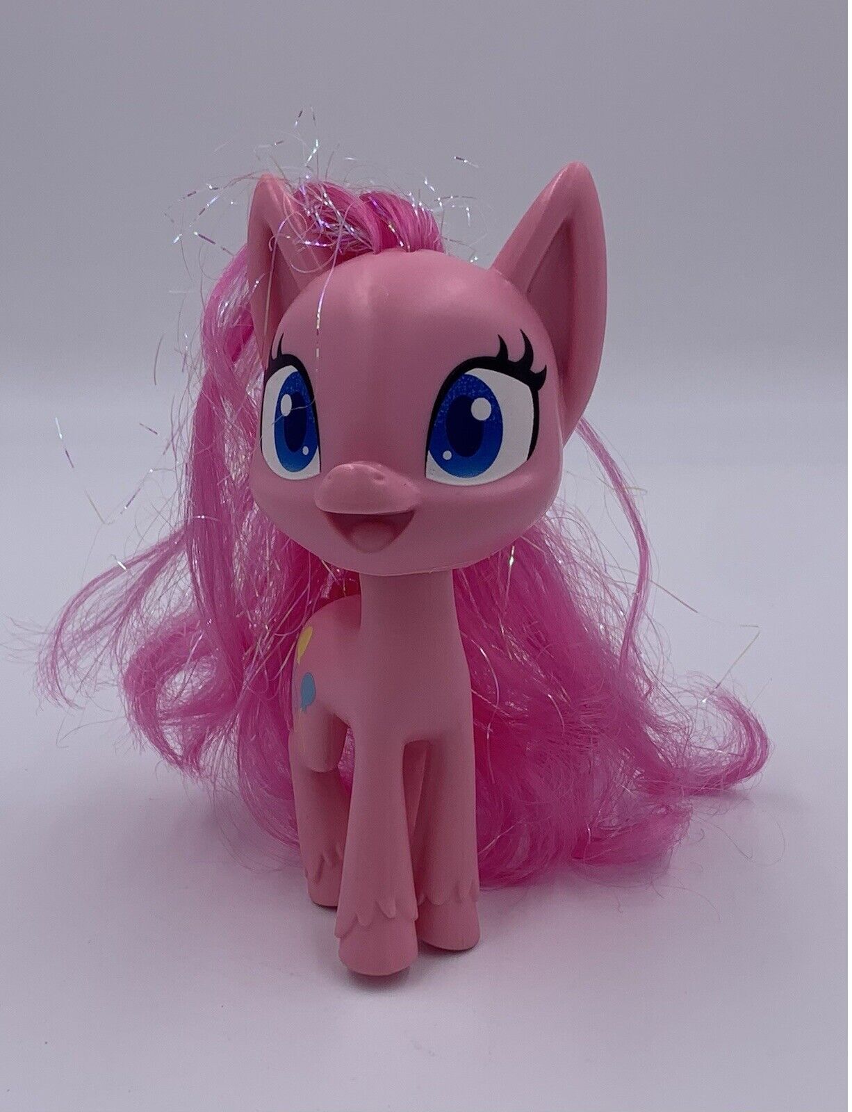 Hasbro My Little Pony Pinkie Pie Figure - 5.5" with Brushable Tinsel Hair (2019)