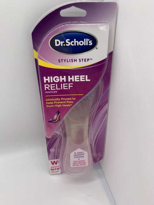 Dr. Scholl's Stylish Step High Heel Relief Cushioning Insoles for Women's Shoes