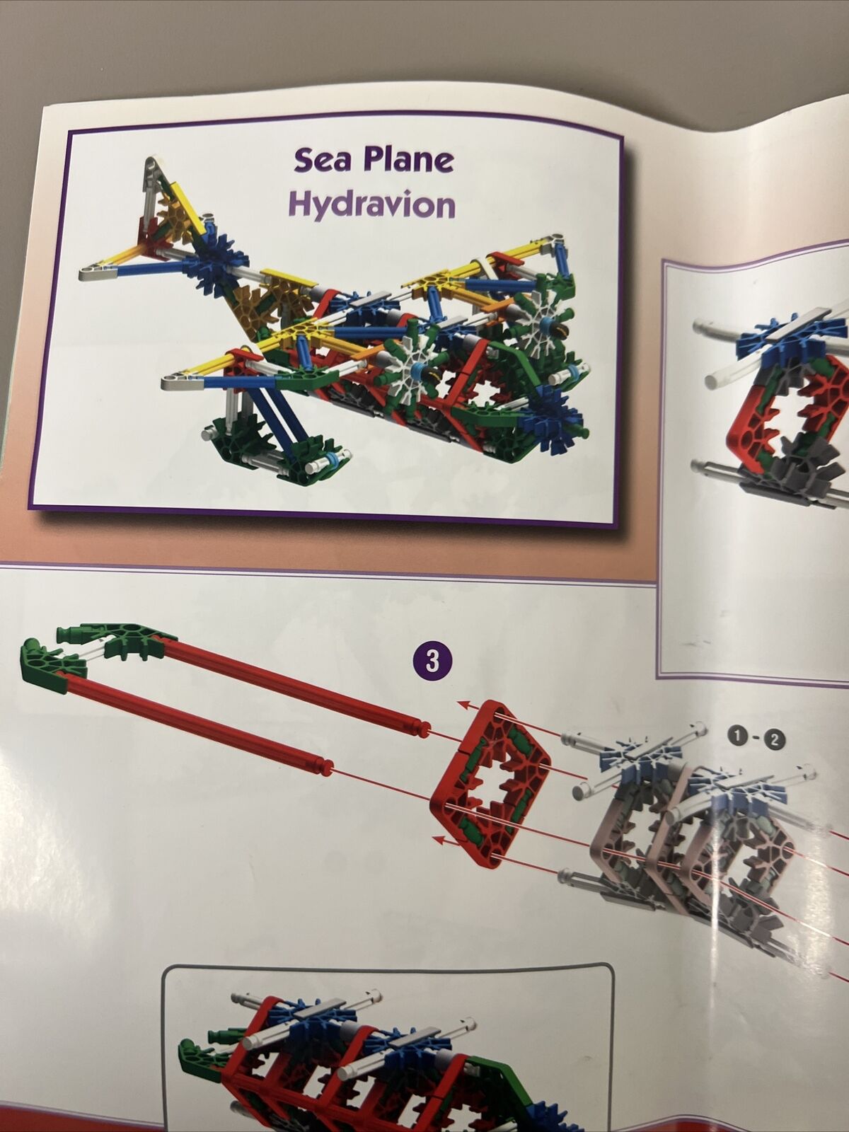 K'NEX 13419 Imagine 70 Model Building Incomplete Set