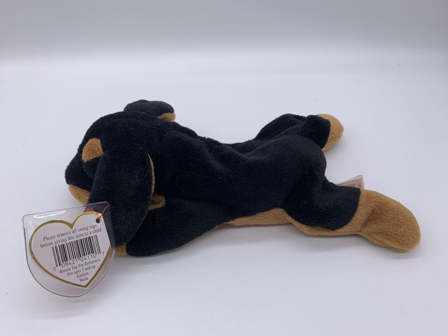 Rare Ty Beanie Baby: Doby the Doberman - Collectible Plush Toy - Mint Condition