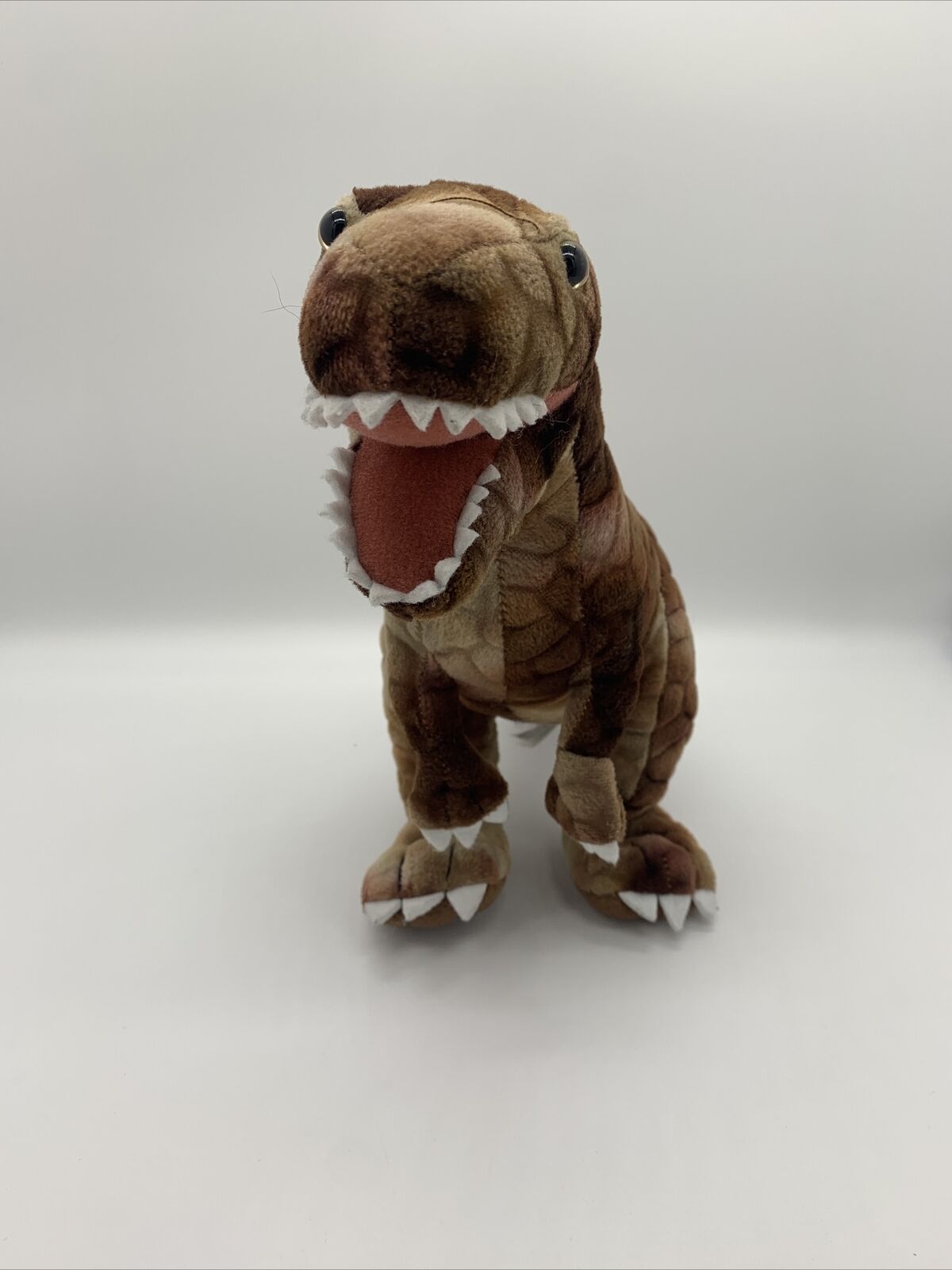 Jurassic World Plush Stuffed Dinosaur Brown Tyrannosaurus T-Rex Toy Factory