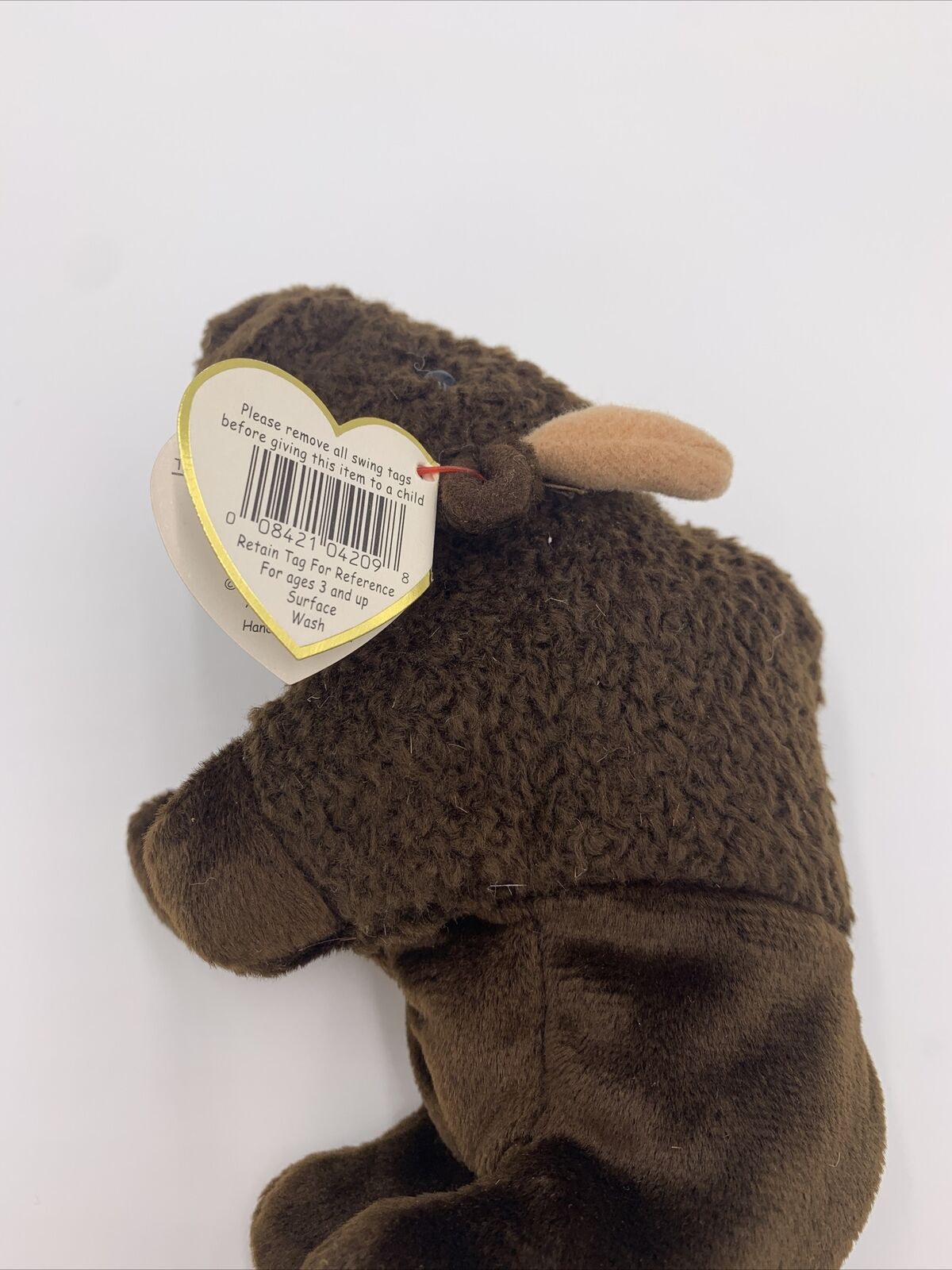 Vintage1998 Ty Beanie Baby Original: Roam The Buffalo. So Cute!!!