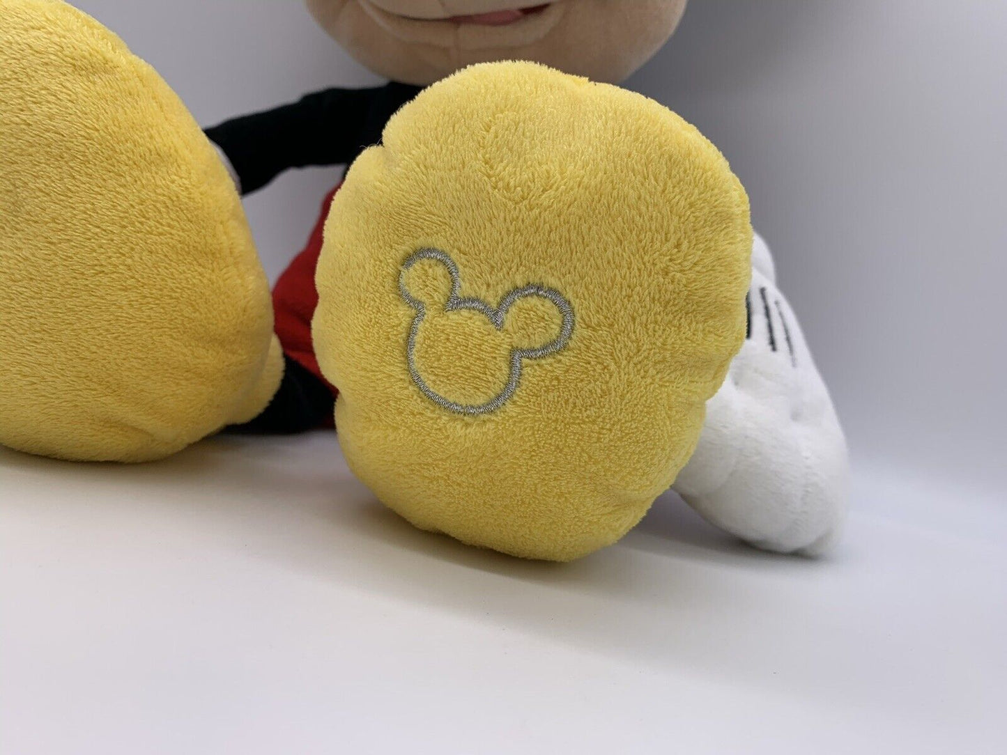 Disney Authentic Mickey Mouse Plush Doll 18" Classic Mickey Stuffed Animal Soft