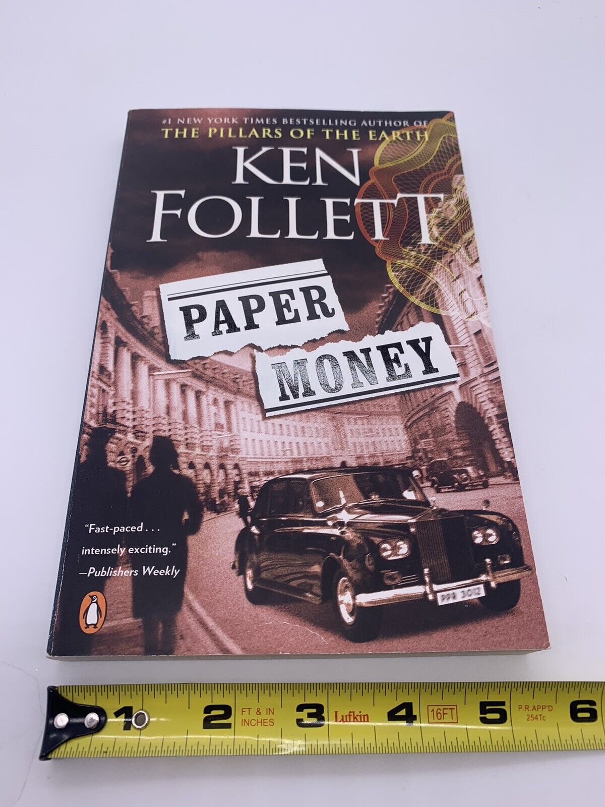 Paper Money : A Novel by Ken Follett (2018, Trade Paperback)