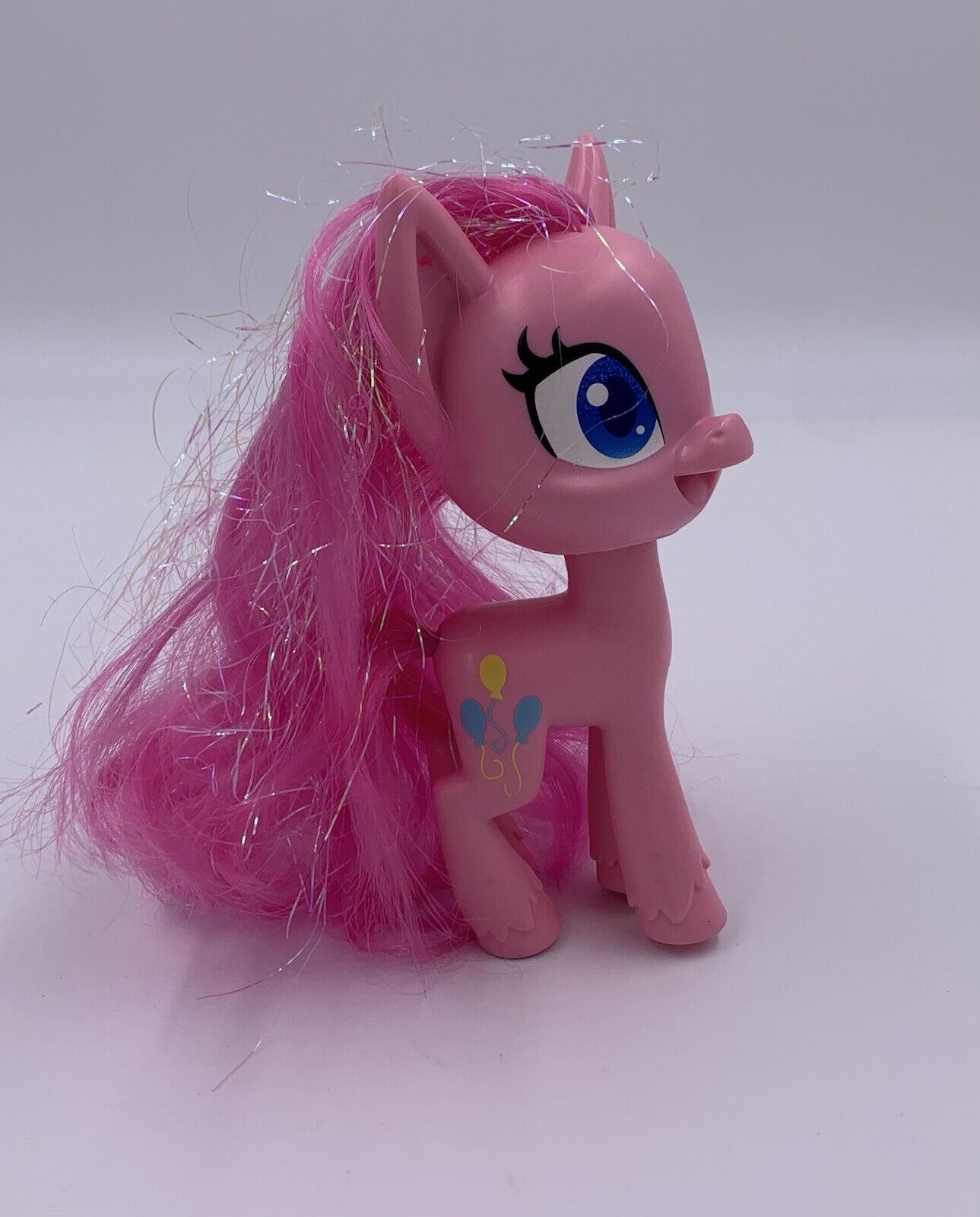 Hasbro My Little Pony Pinkie Pie Figure - 5.5" with Brushable Tinsel Hair (2019)