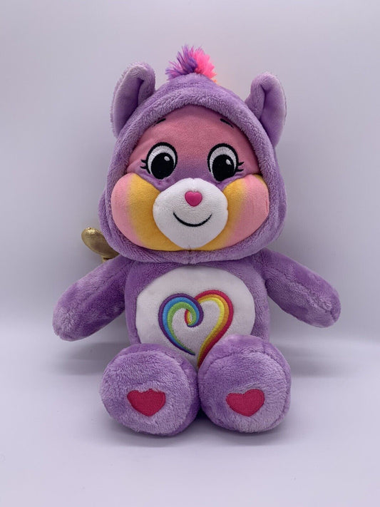 Care Bears Togetherness Bear Plush Toy Unlock the Magic-Hoodie Removable Hood13"