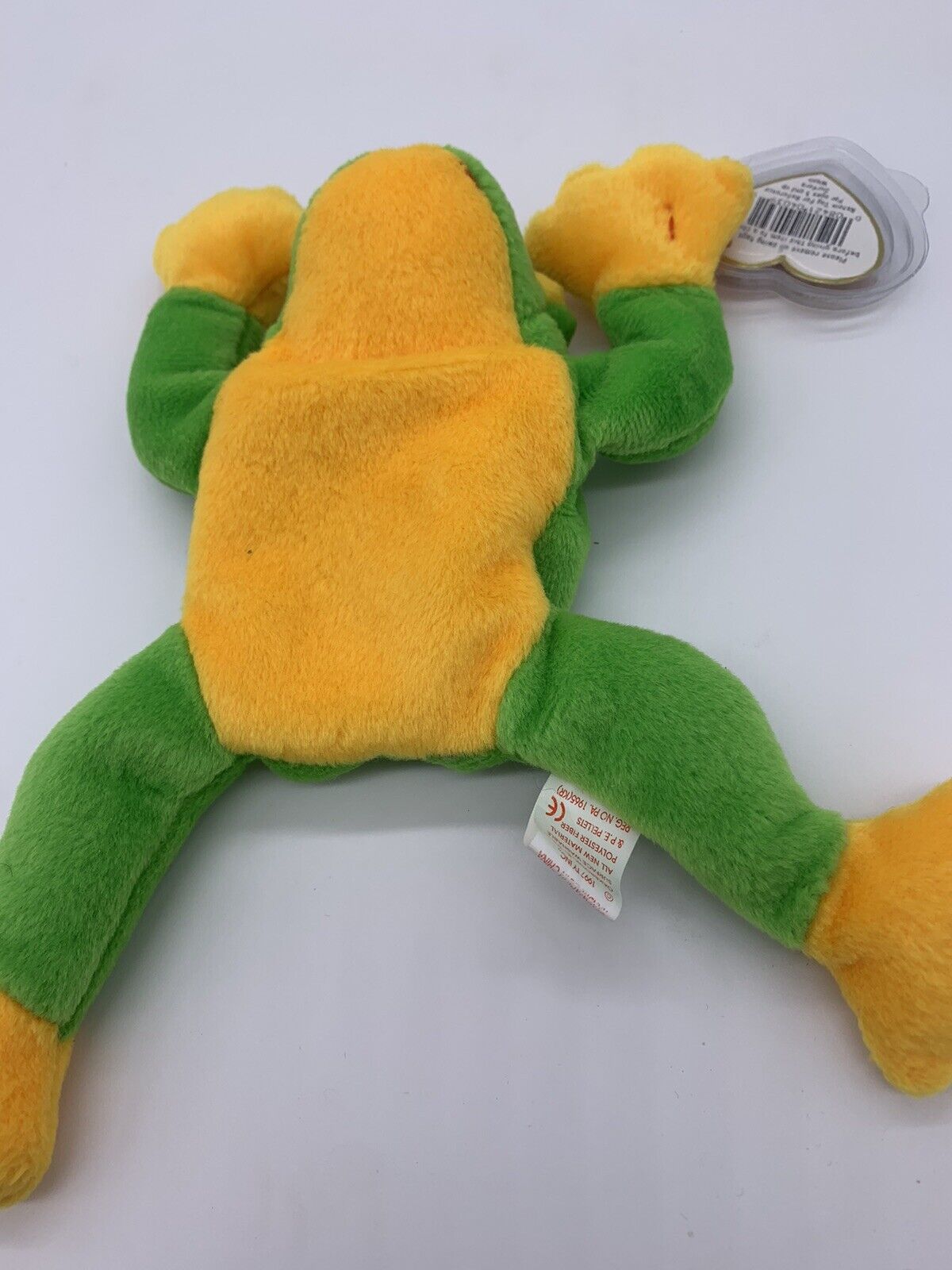 Ty Beanie Babies "Smoochy" the Frog, 1997, Generation 5/5 Retired