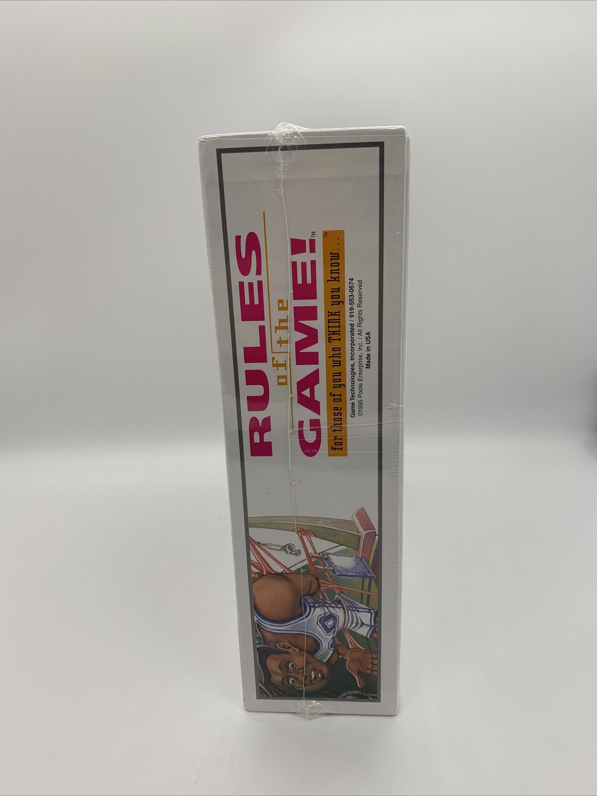 RULES OF THE GAME GAMES TECH., 1995 FACTORY SEALED!! Board game- Family game