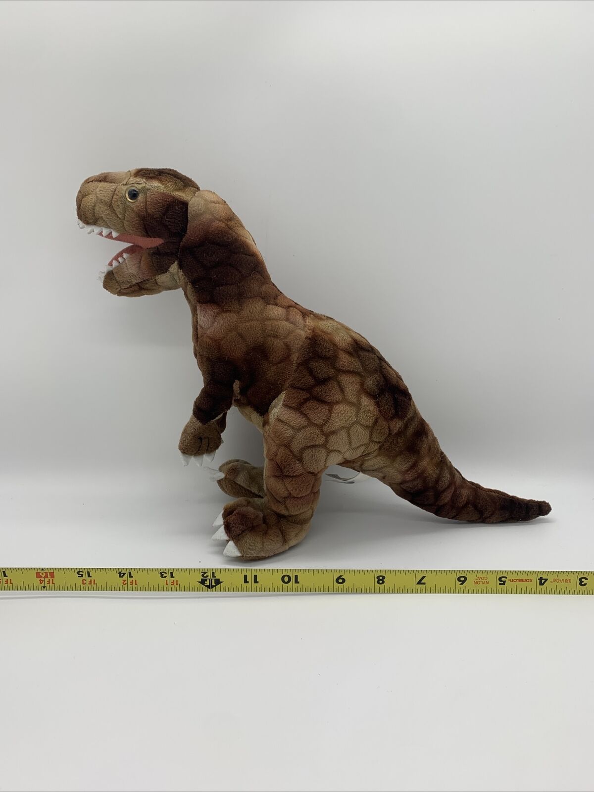 Jurassic World Plush Stuffed Dinosaur Brown Tyrannosaurus T-Rex Toy Factory