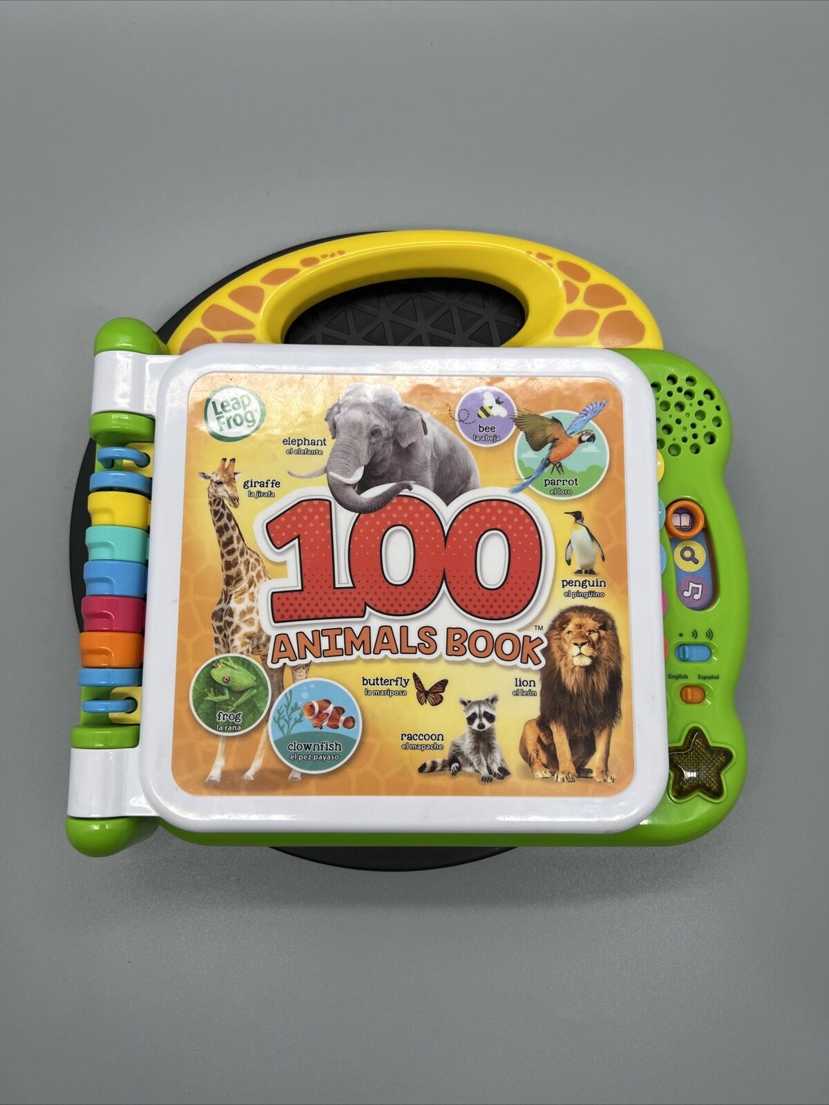 Leapfrog 100 Animals Book Spanish English Bilingual Teaching Learning