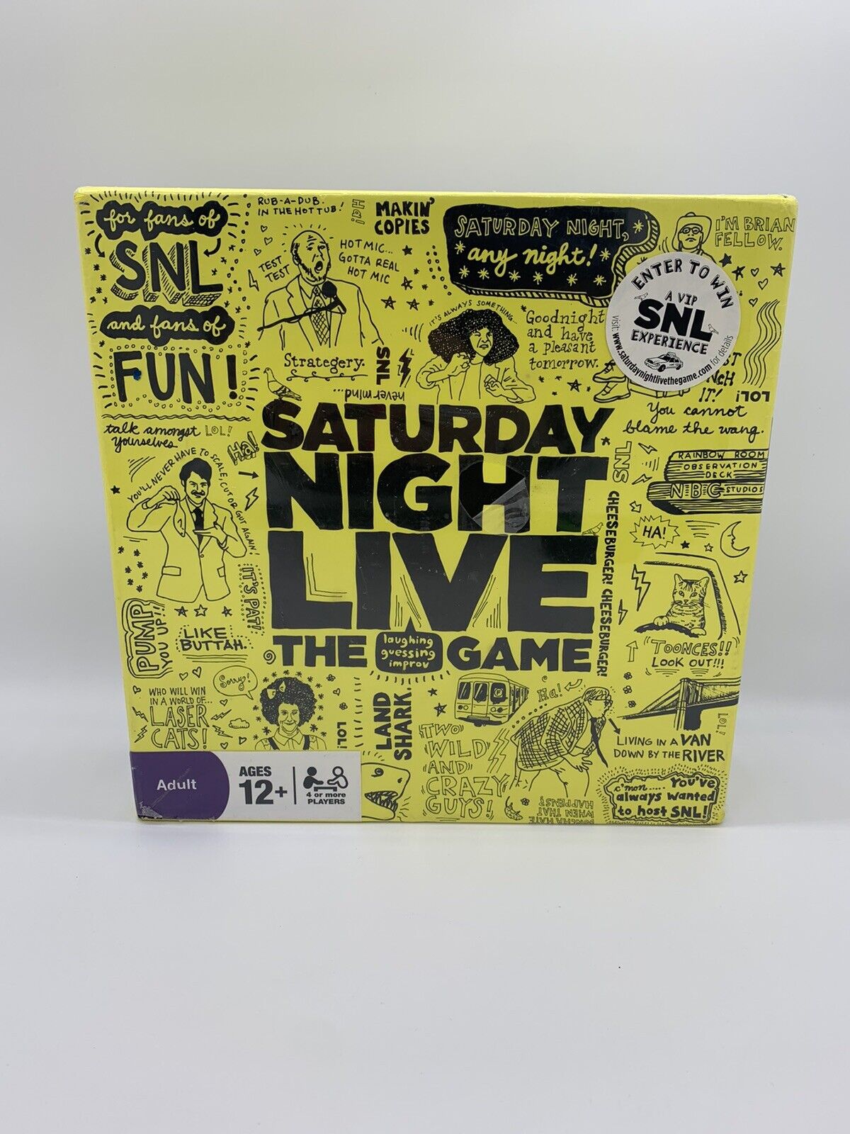 Saturday Night Live The Game Board Game Trivia Game Sealed Package Sealed! New