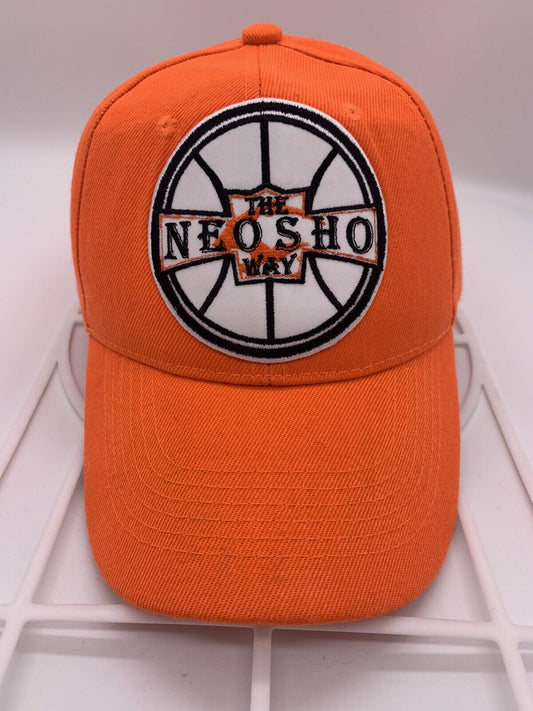 The Neosho Way Basketball Hat Neosho County Community College-Orange Black White