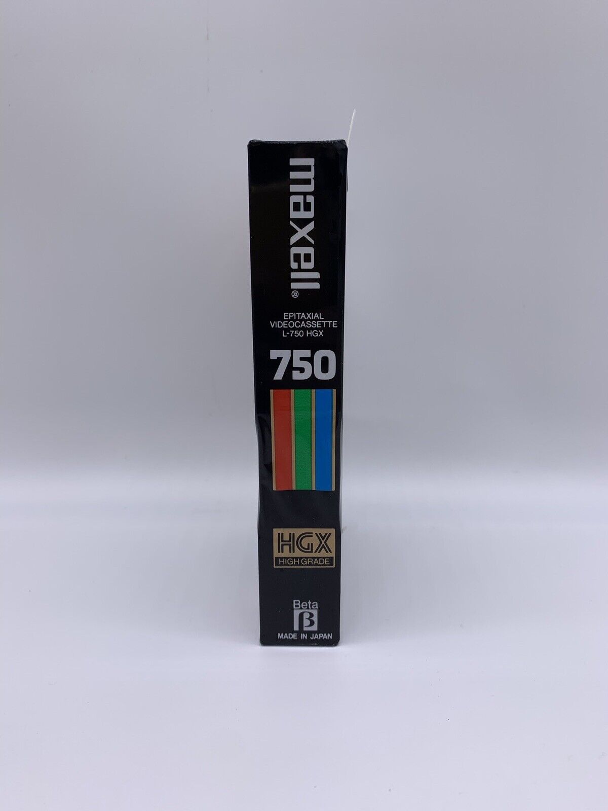 Maxell Orig Sealed Epitaxial L750 HGX High Grade BETA Blank VideoTape NEW Retro