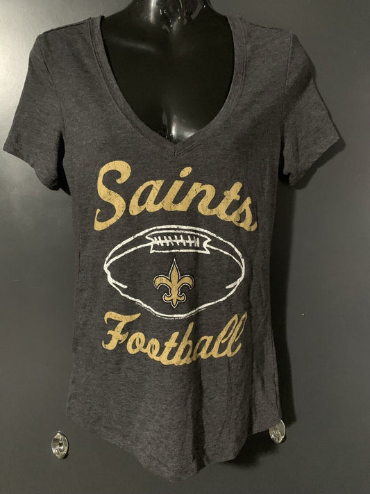 NFL Team Apparel Football Shirt -  New Orleans Saints - Women - Size XS