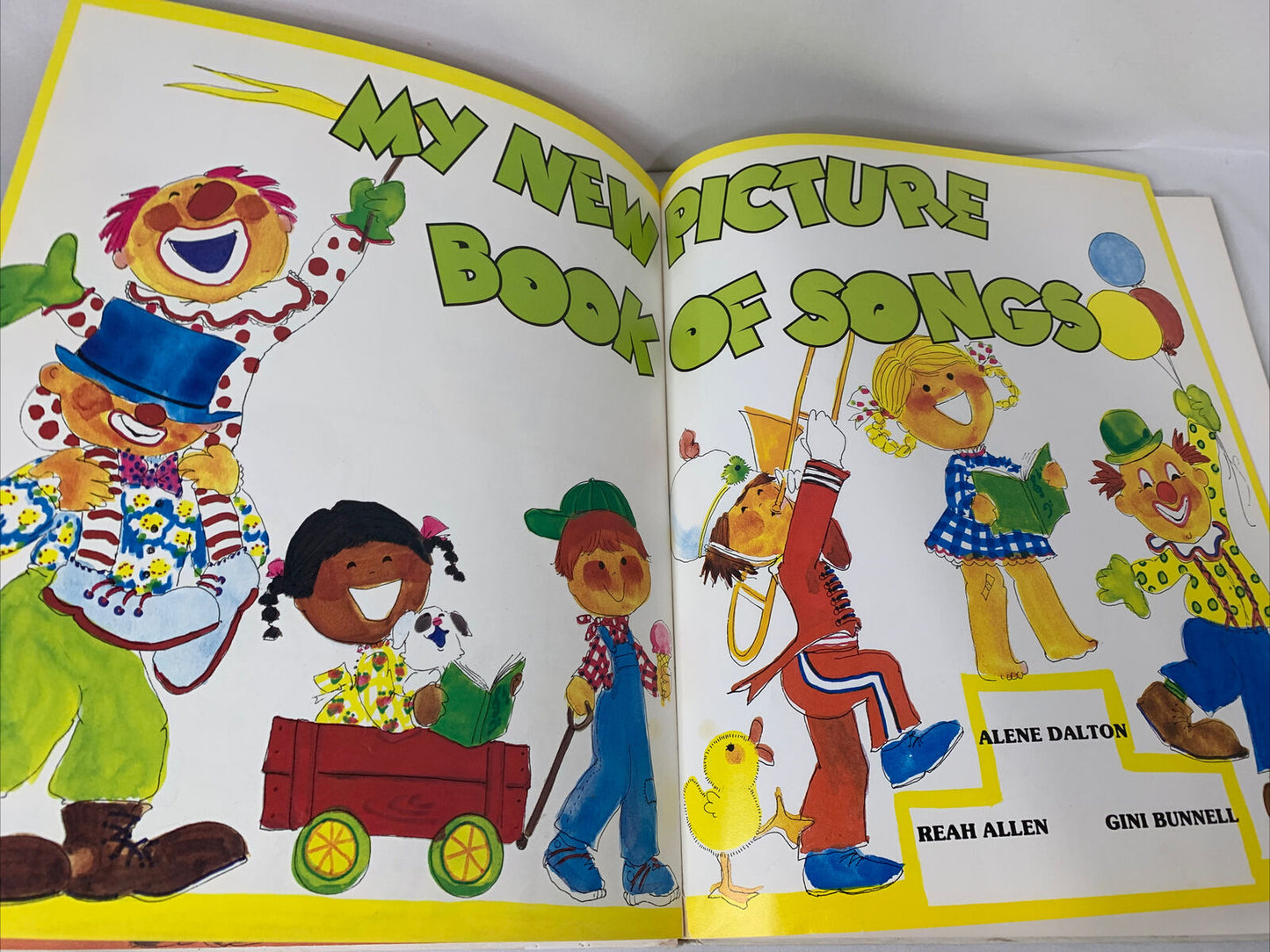 Vintage 1979:  My New Picture Book of Songs by Alene Dalton: Sheet Music