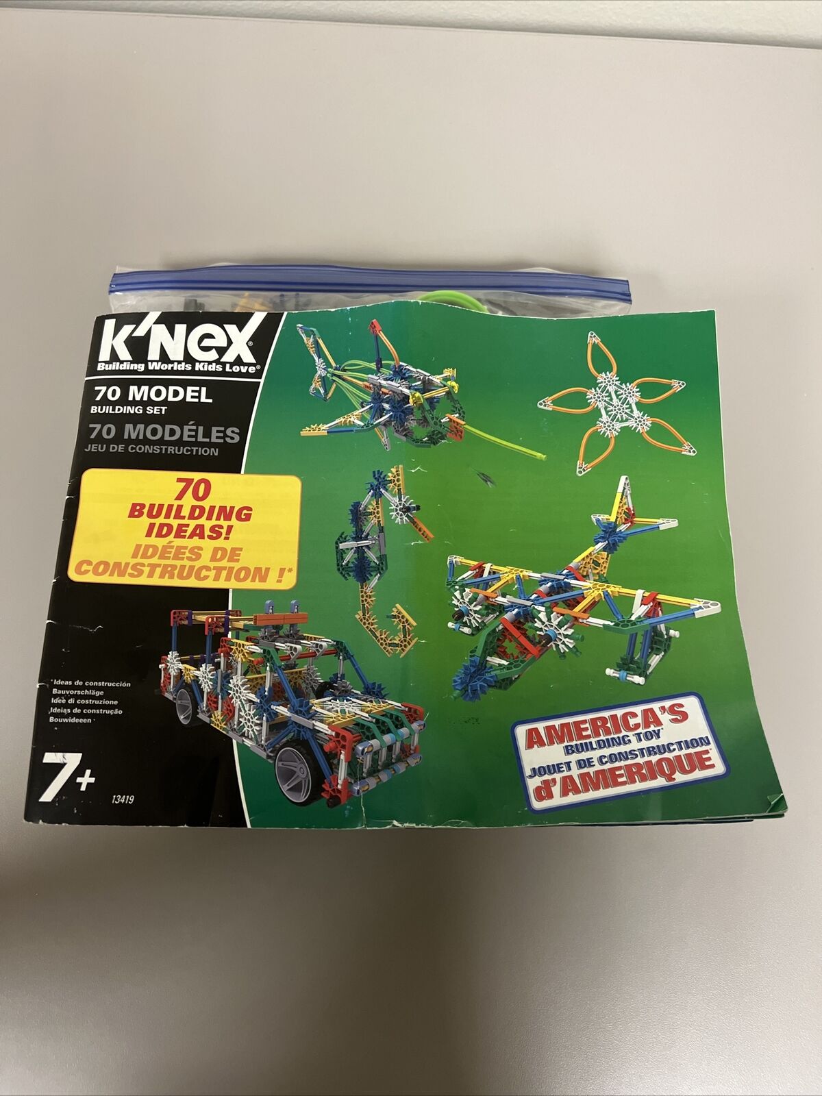 K'NEX 13419 Imagine 70 Model Building Incomplete Set