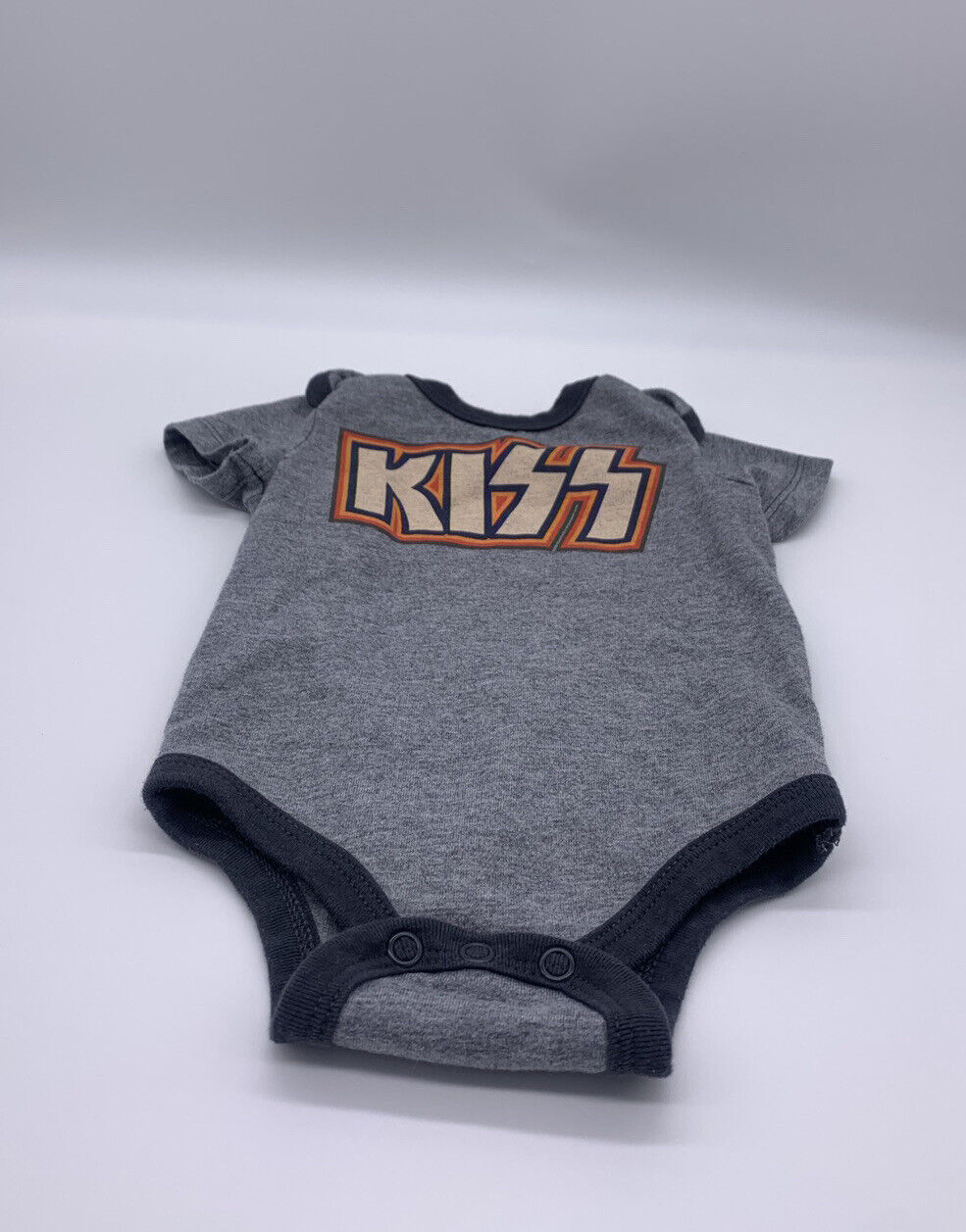 KISS Logo Infant Bodysuit for Mini Rockers