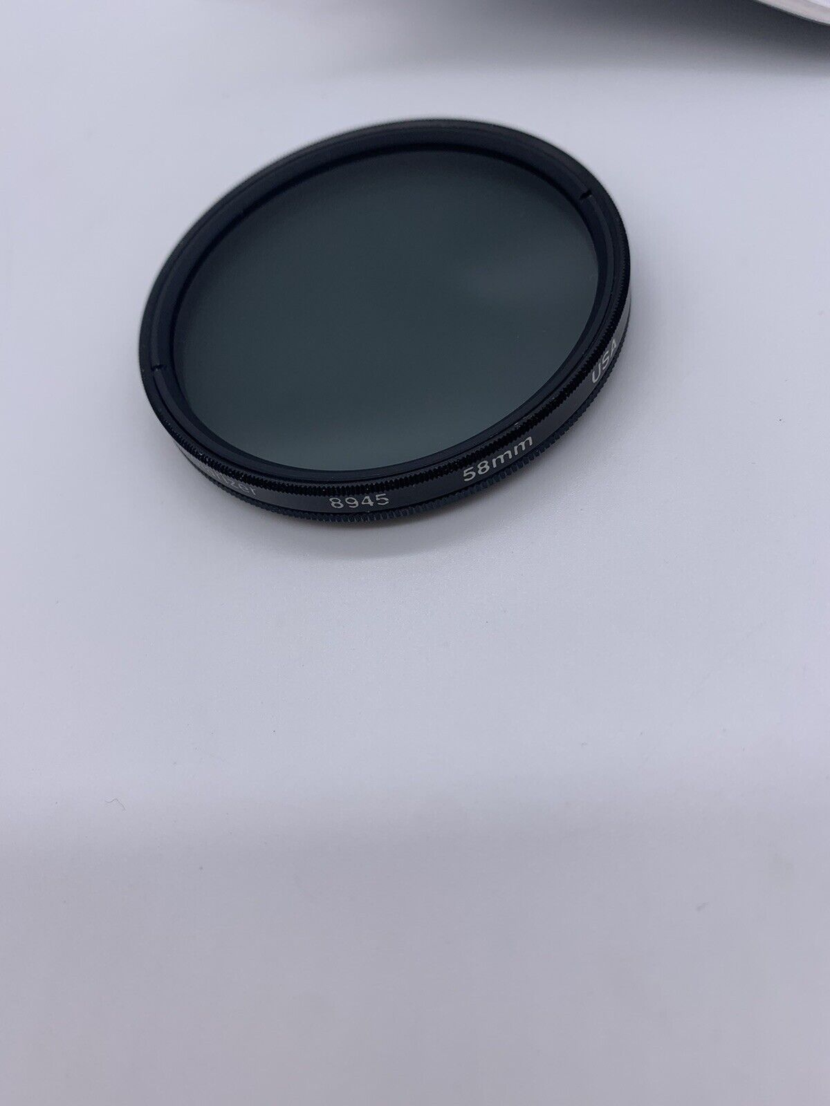 Vintage Spectralstar Polarizer 58mm filter-New In Package with tags Camera Lense