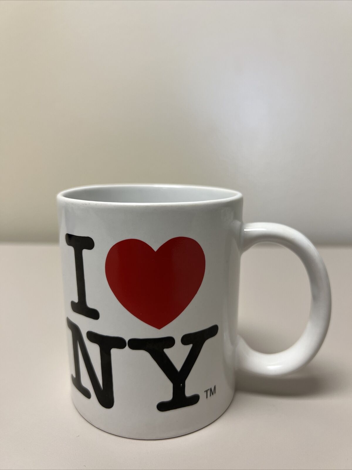 I Love NY Mug*White Ceramic*Souvenir Mug*Pre-Owned* Standard 11oz Size