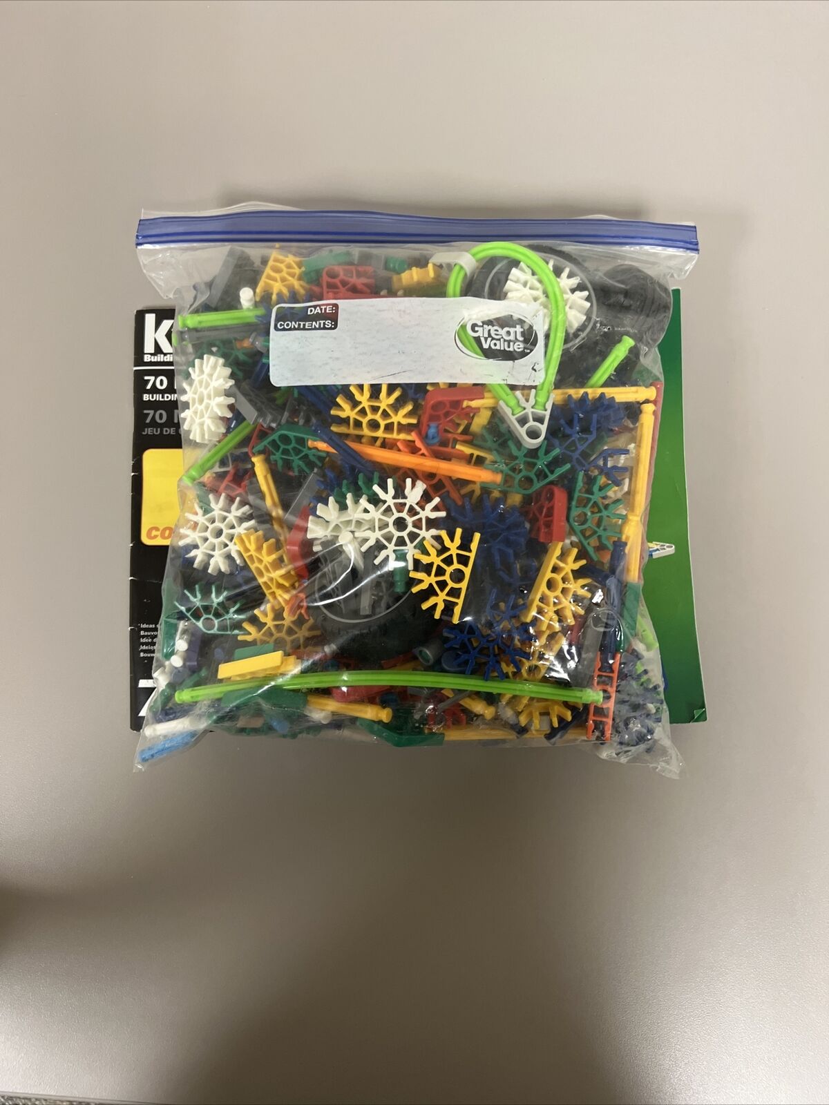 K'NEX 13419 Imagine 70 Model Building Incomplete Set