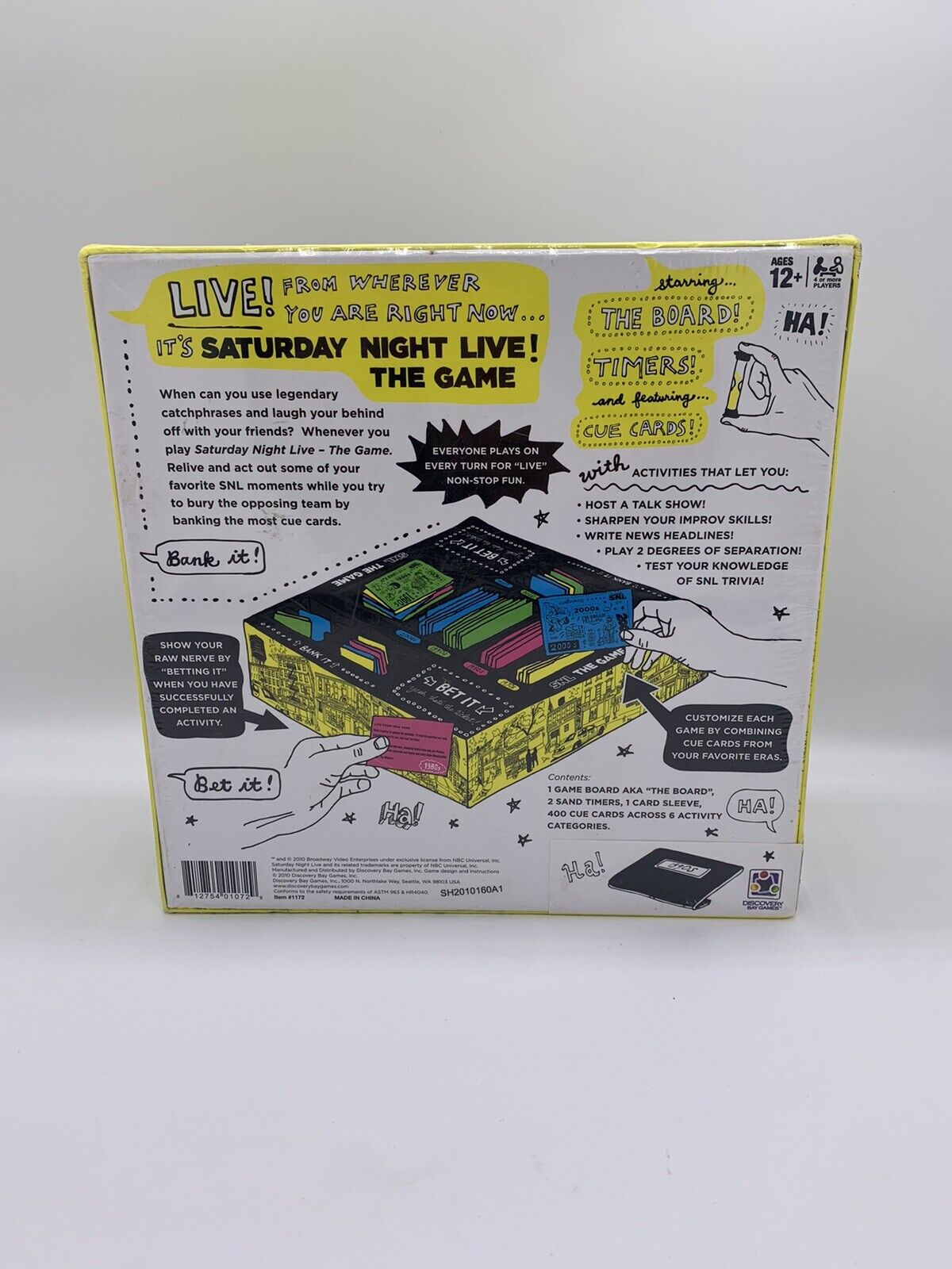 Saturday Night Live The Game Board Game Trivia Game Sealed Package Sealed! New