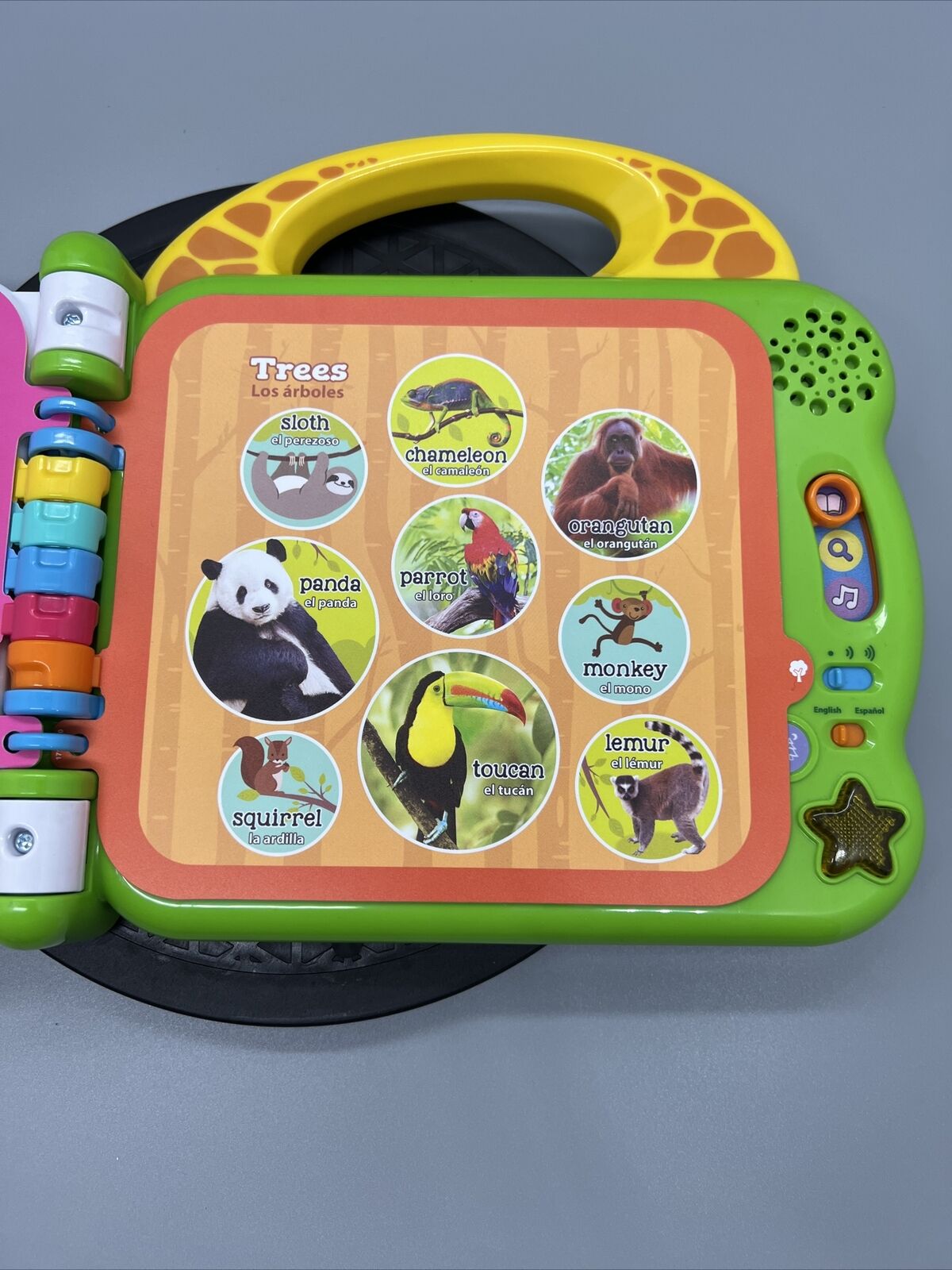 Leapfrog 100 Animals Book Spanish English Bilingual Teaching Learning