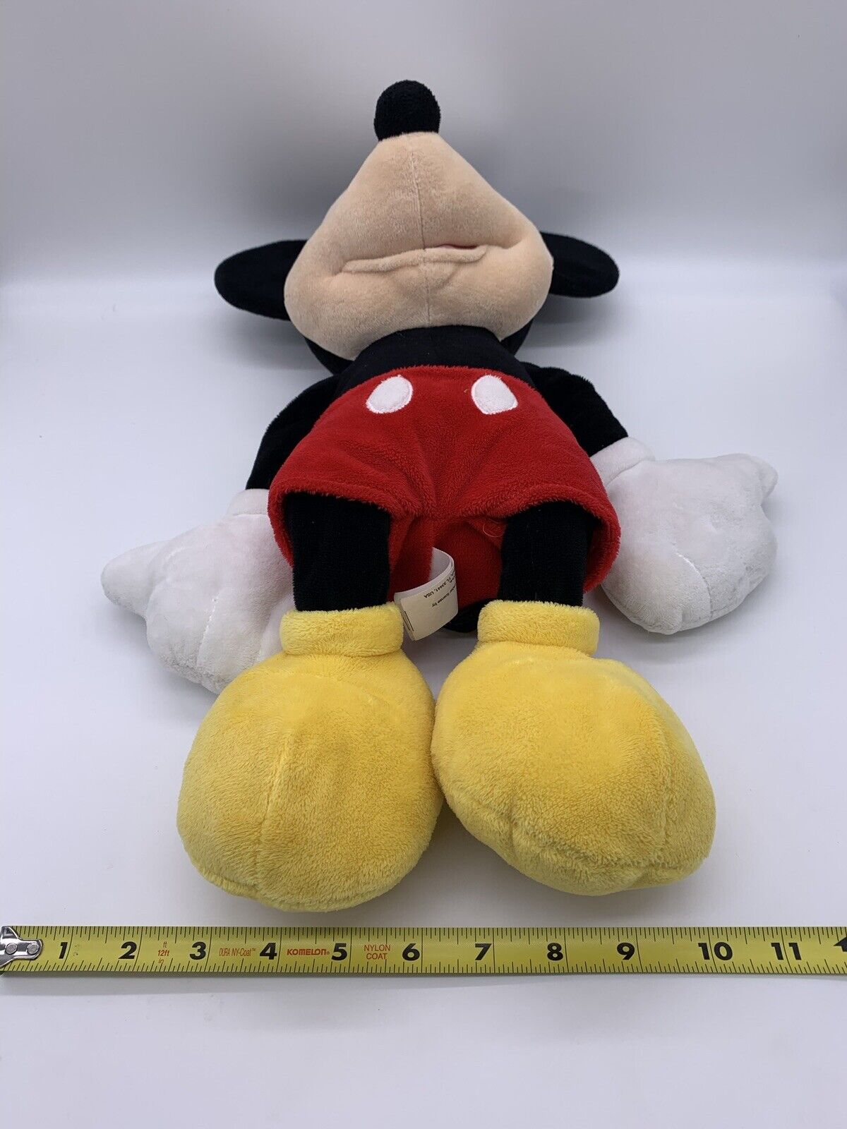 Disney Authentic Mickey Mouse Plush Doll 18" Classic Mickey Stuffed Animal Soft