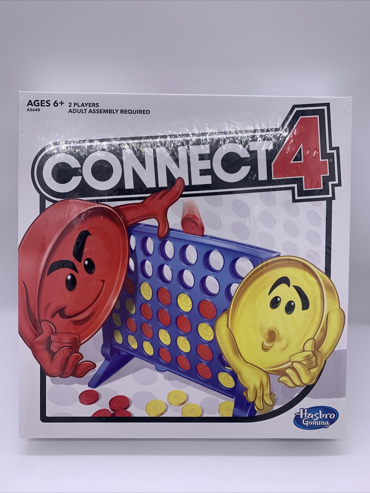 Connect 4 Four Classic Family Fun Fast Paced Board Game Hasbro - NEW!