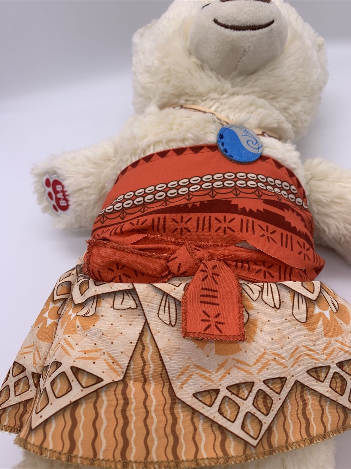 Build a Bear MOANA outfit Disney Princess Song "How far I’ll Go" Music In Hand