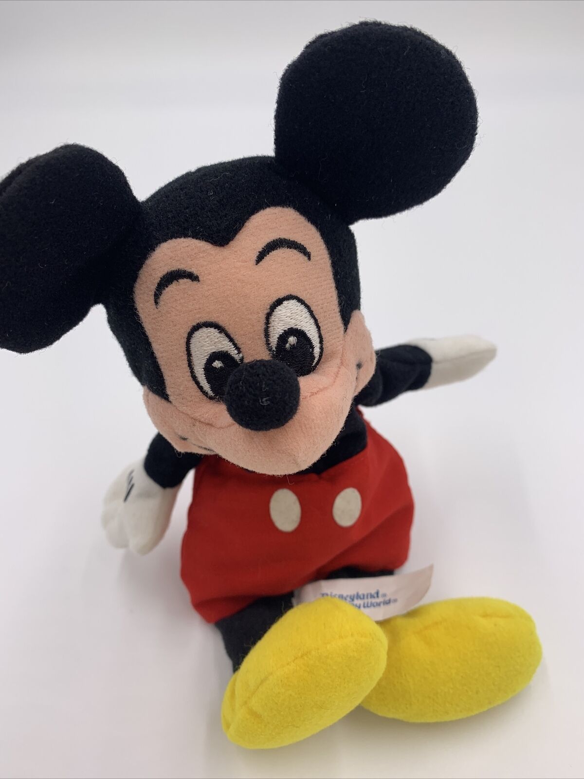 Vintage Disneyland Walt Disney World Mickey Mouse Plastic Pellets- Sri-Lanka 10”