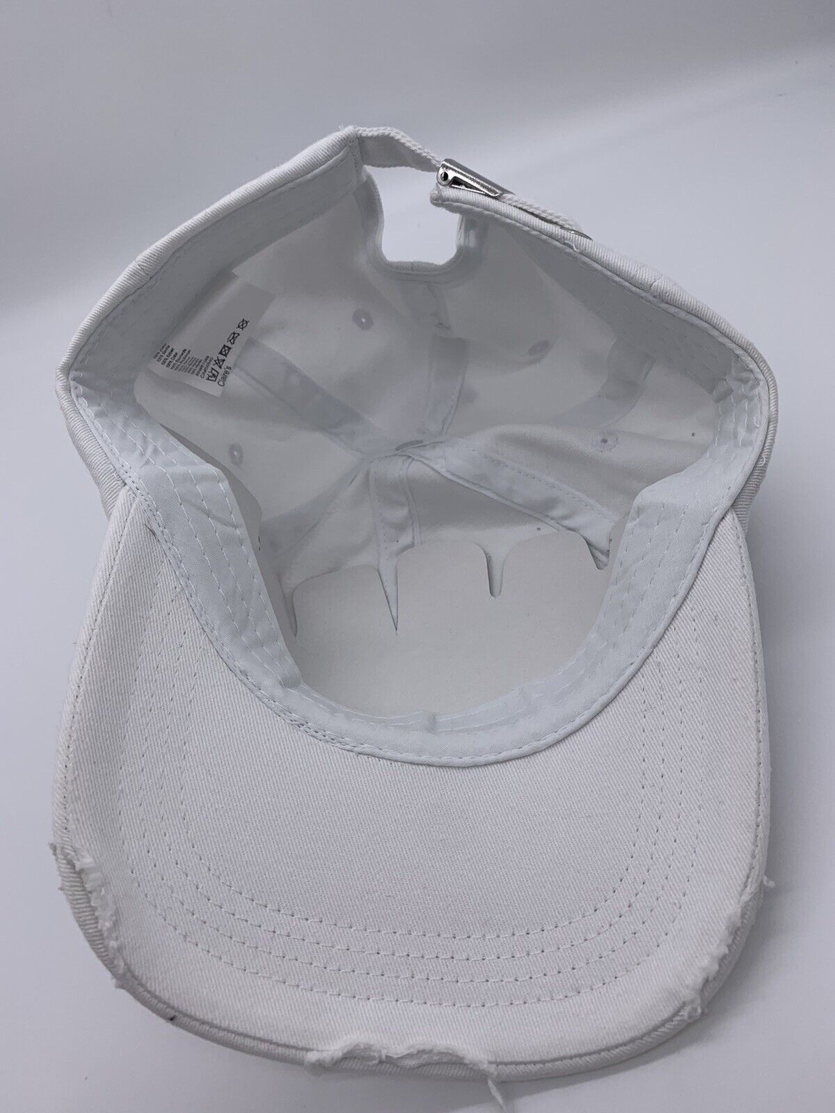 White “Mom Hair Dont Care” Hat Adjustable Baseball Cap Brand New With Tags