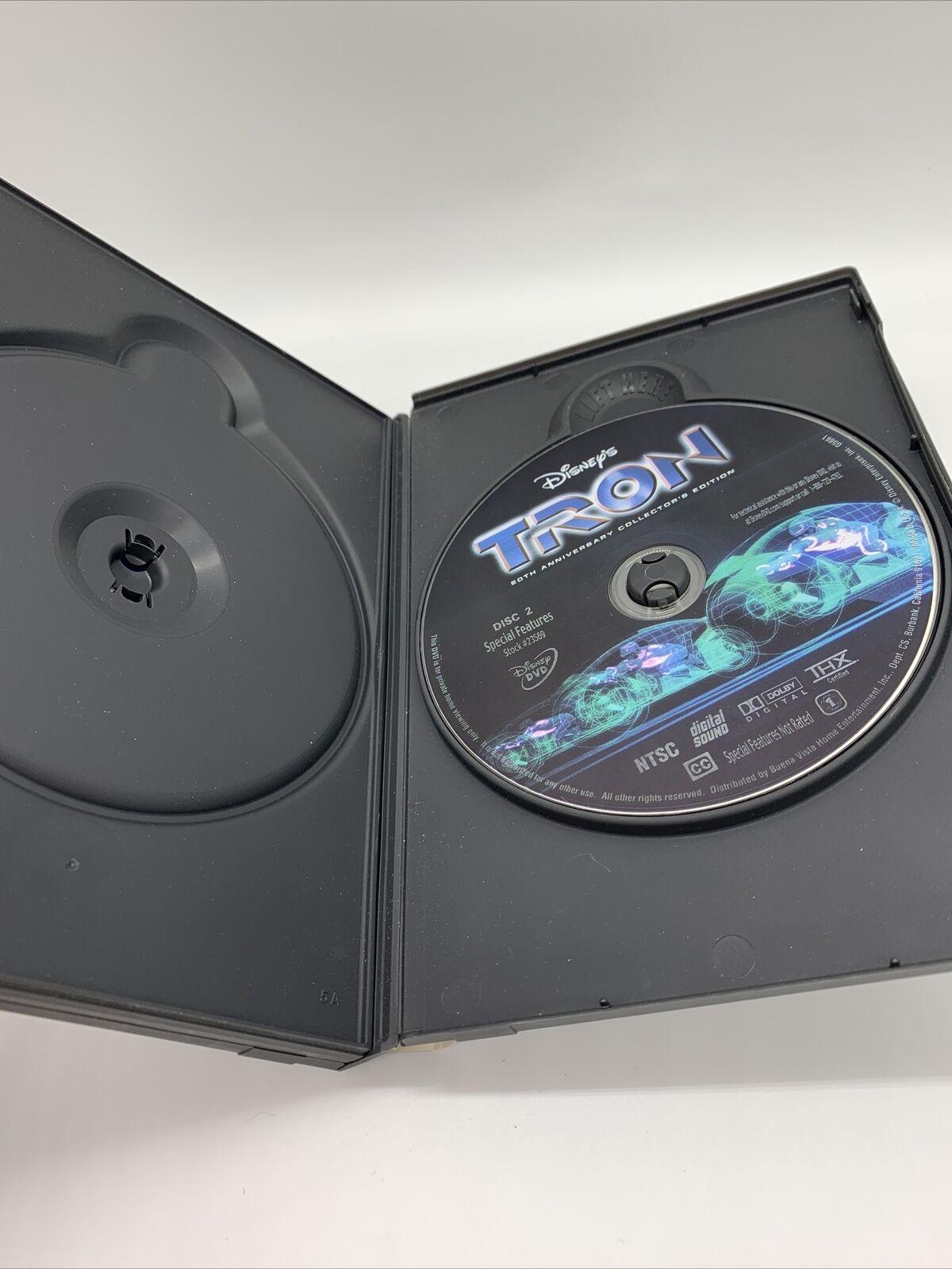 Tron (DVD, 2002, 2-Disc Set, 20th Anniversary Collectors Edition) Jeff Bridges