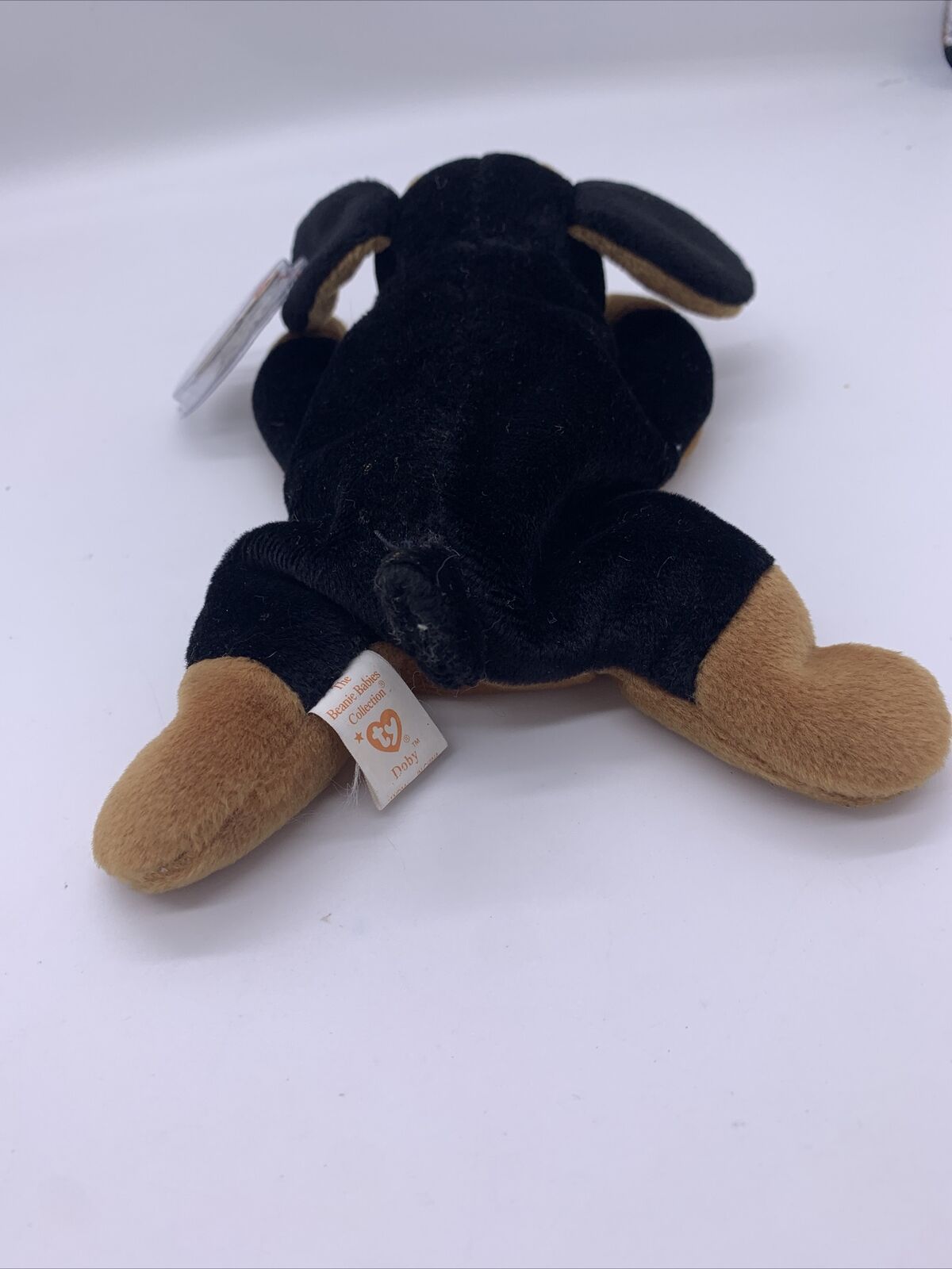 TY Beanie Baby - DOBY the Doberman Dog (8 inch)