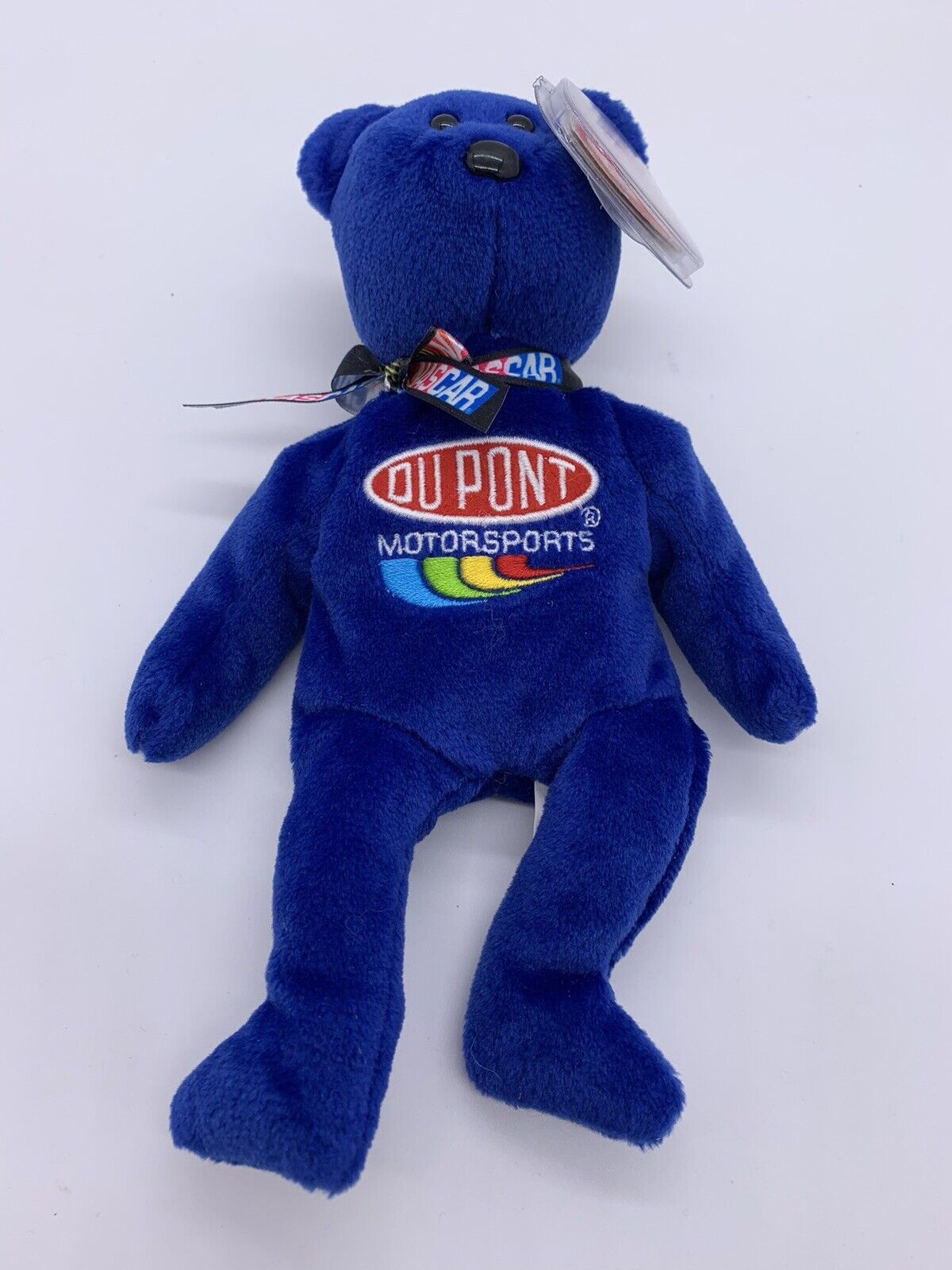 NASCAR Jeff Gordon #24 Dupont MotorSports Advertising Ty Beanie Babies Bear