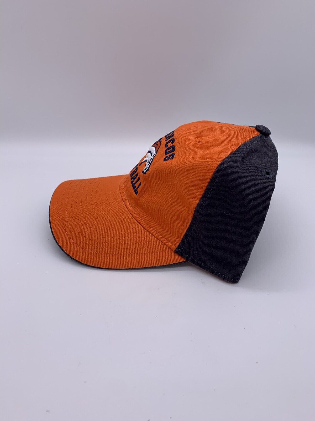 Denver Broncos Football Hat Cap Orange and Grey LOGO Team NFL New One Size Adult