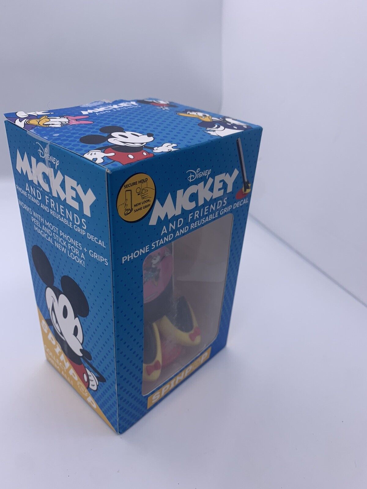 SPINPOP Mickey and Friends Phone Stand & Reusable Grip Decal Phones Accessories