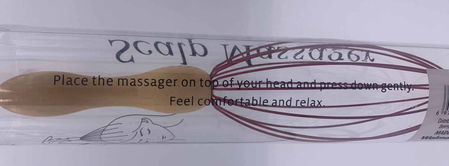 Head and Scalp Massager Scratcher Release Relax Stress Massage