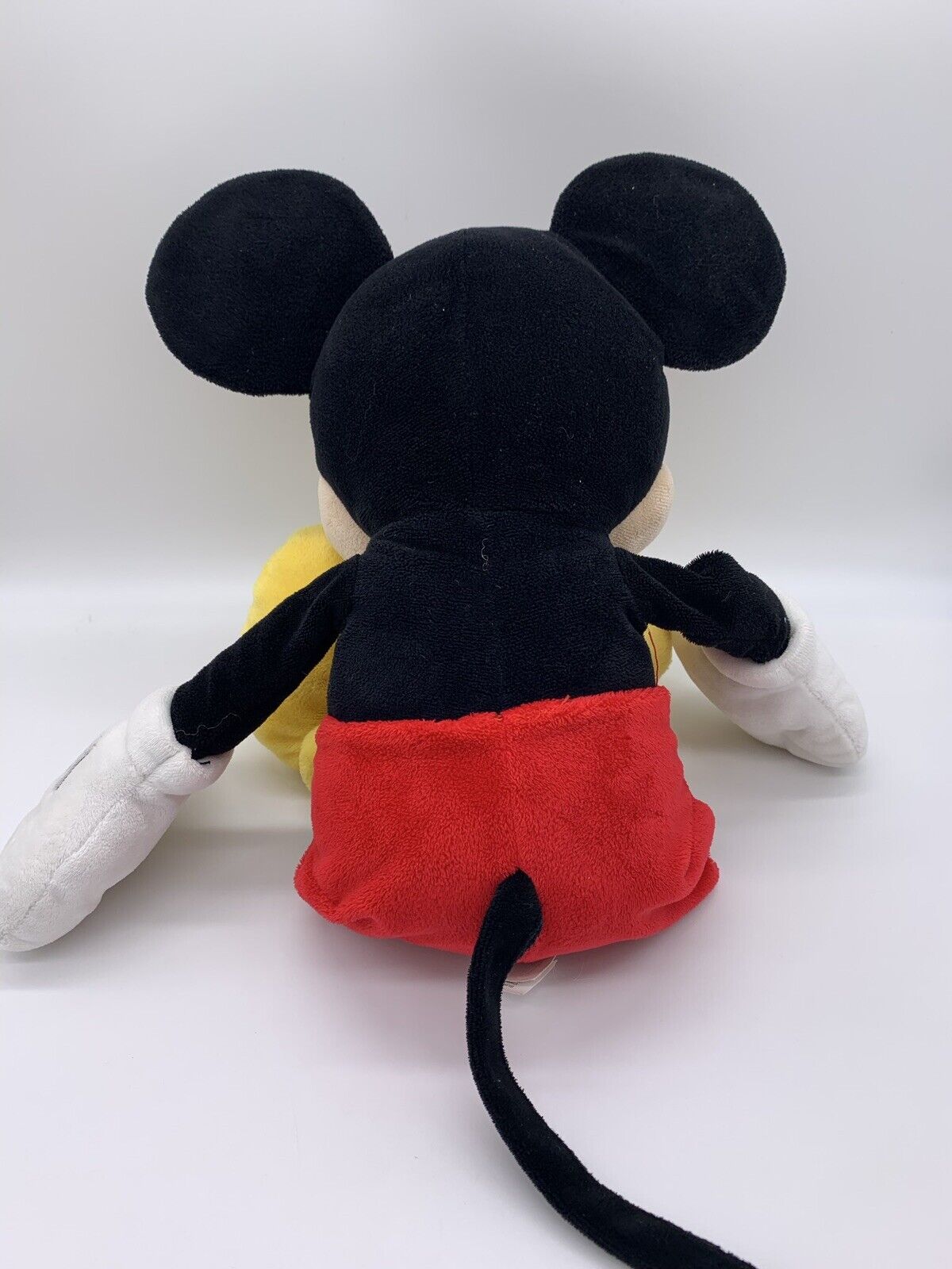 Disney Authentic Mickey Mouse Plush Doll 18" Classic Mickey Stuffed Animal Soft