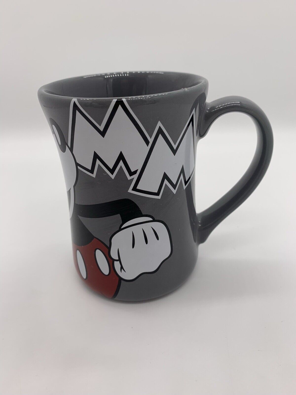 Authentic Disney Store Mickey Mouse Grey Classic Large Coffee Tea Mug Cup