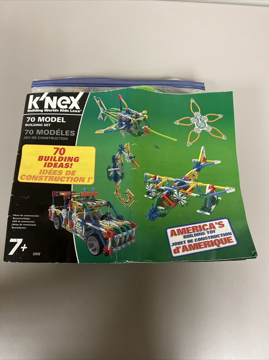 K'NEX 13419 Imagine 70 Model Building Incomplete Set